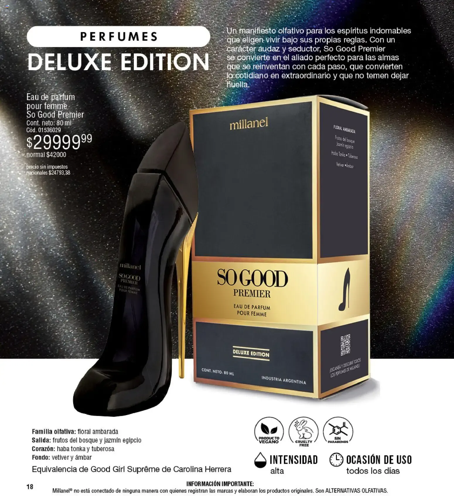 Ofertas de Millanel - Compartí belleza, celebrá amistad! 20 de julio al 20 de julio 2026 - Página 18 del catálogo