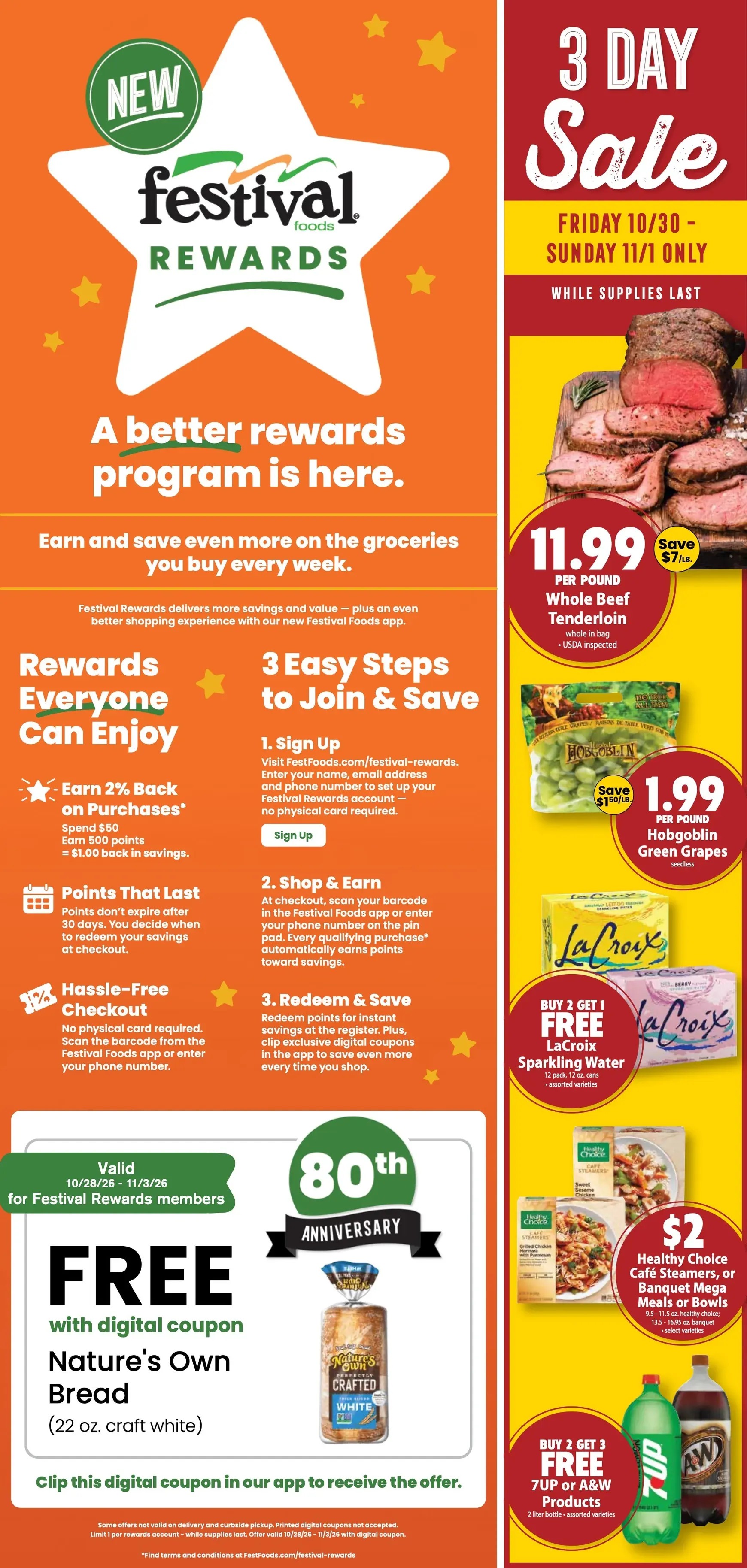 Weekly ad Festival Foods Spooktacular Deals from October 28 to November 3 2026 - Page 2
