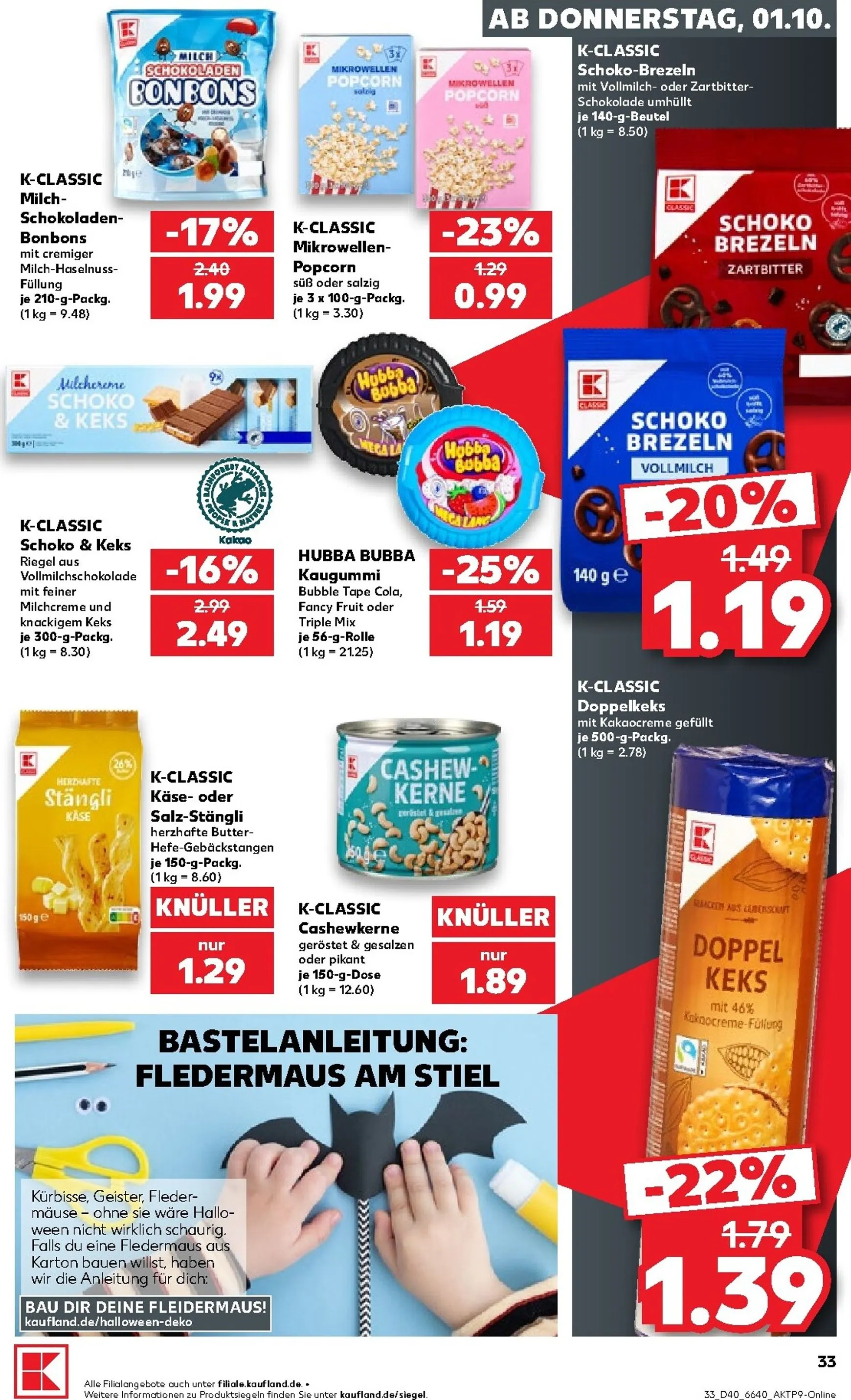 Neuer Kaufland Prospekt – von Donnerstag 01.10.2026 bis Mittwoch 07.10.2026 von 1. Oktober bis 7. Oktober 2026 - Prospekt seite 34