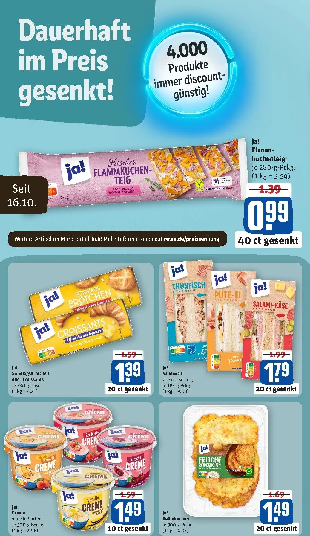 Rewe Prospekt nächste Woche – von Montag 19.10.2026 bis Sonntag 25.10.2026 von 19. Oktober bis 25. Oktober 2026 - Prospekt seite 2