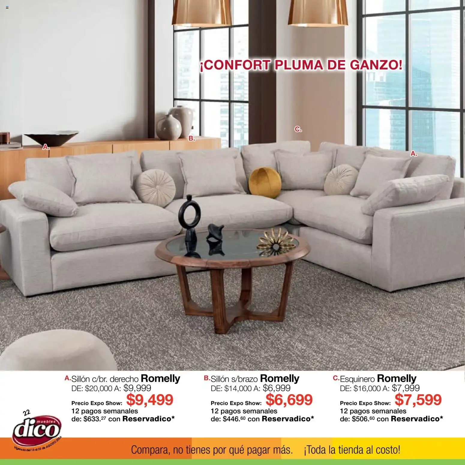 Catálogo de Muebles Dico catálogo Expo Show (13/08/2026 - 25/08/2026) - catálogo en línea 13 de agosto al 25 de agosto 2026 - Pagina 22