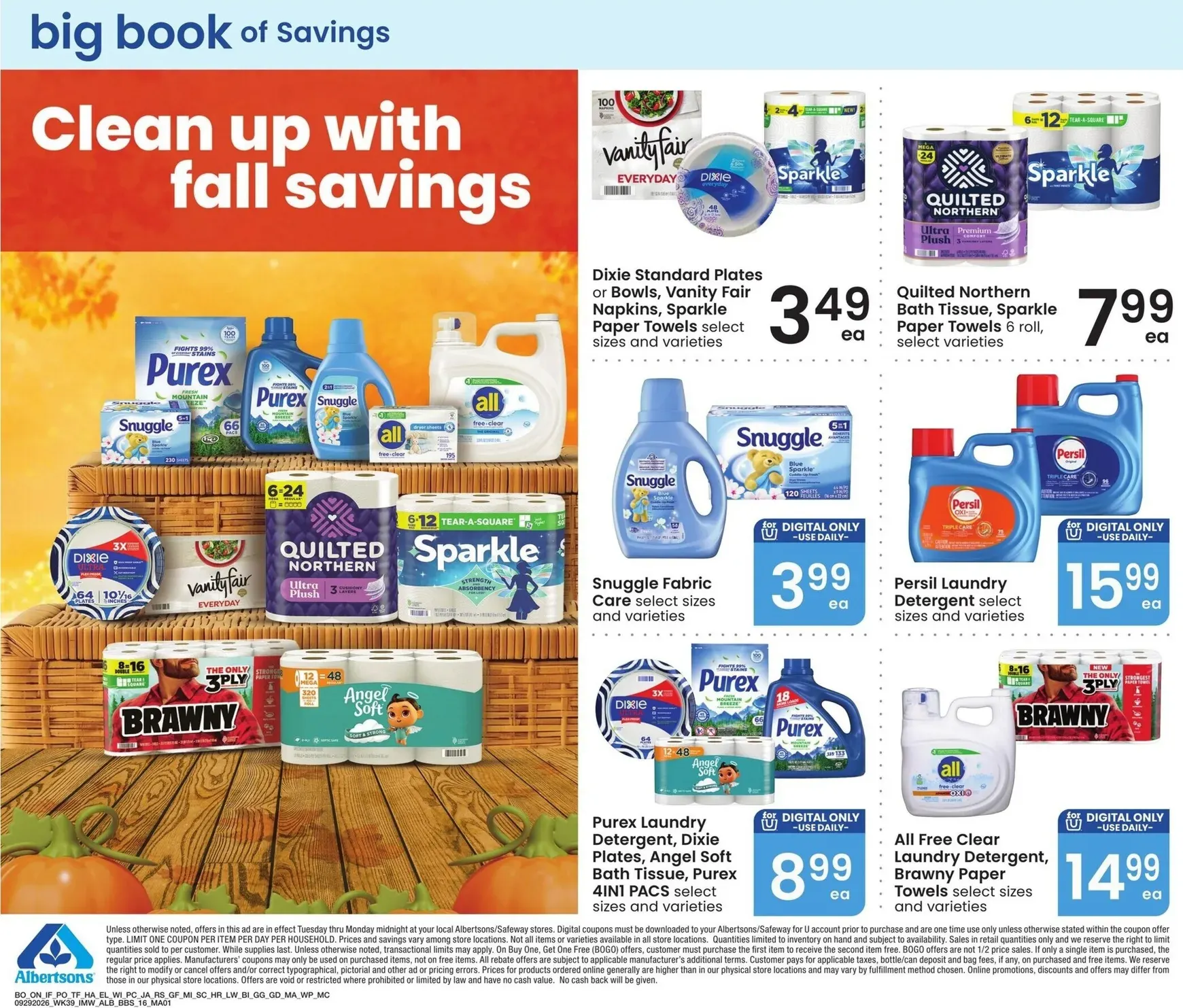 Weekly ad Current Albertsons - Big Book of Savings leaflet valid from Tuesday 09/29/2026 to Monday 10/26/2026 from September 29 to October 26 2026 - Page 15
