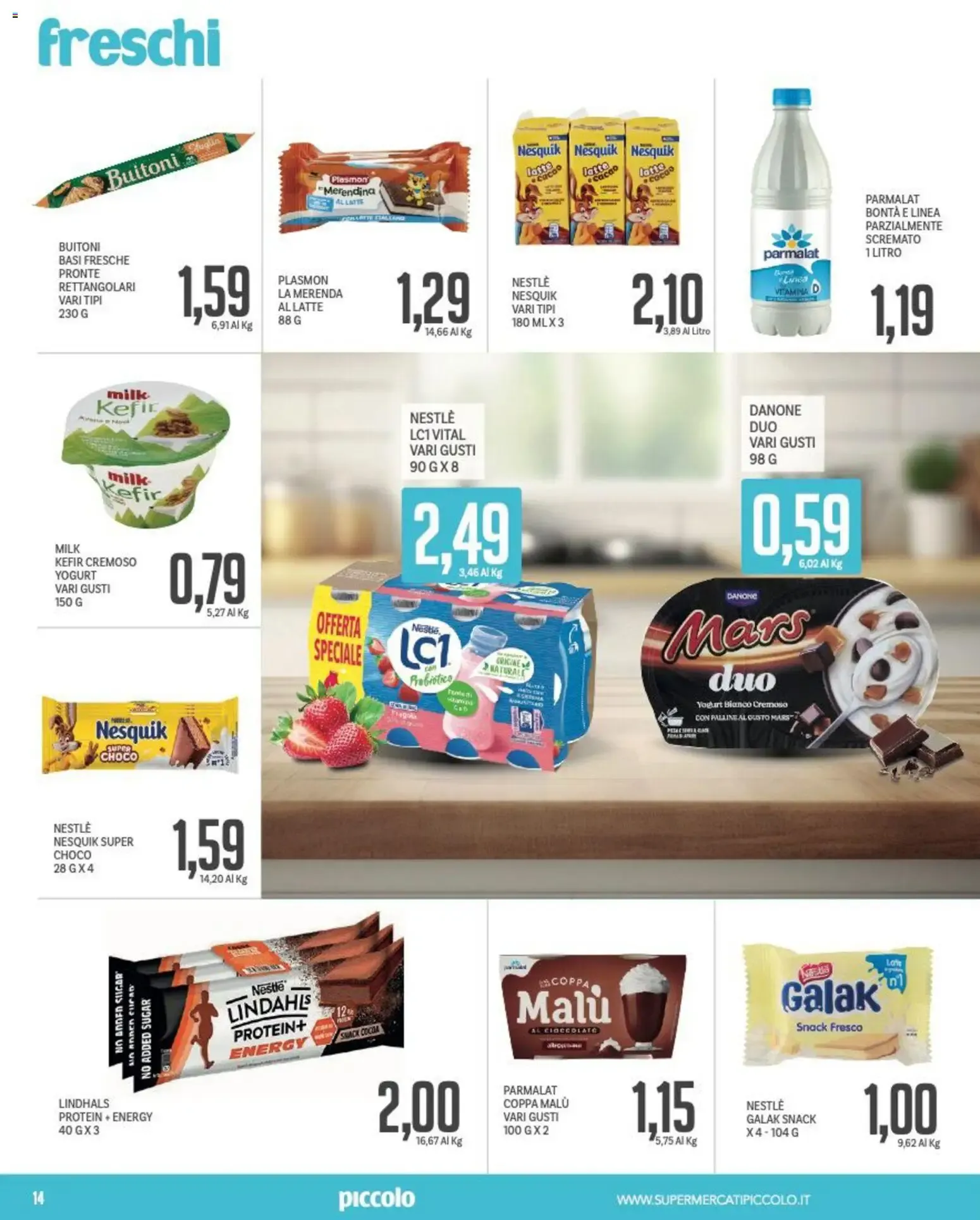 Piccolo volantino dal 13/07/2026 - online Offerte da 13 luglio a 26 luglio di 2026 - Pagina del volantino 14