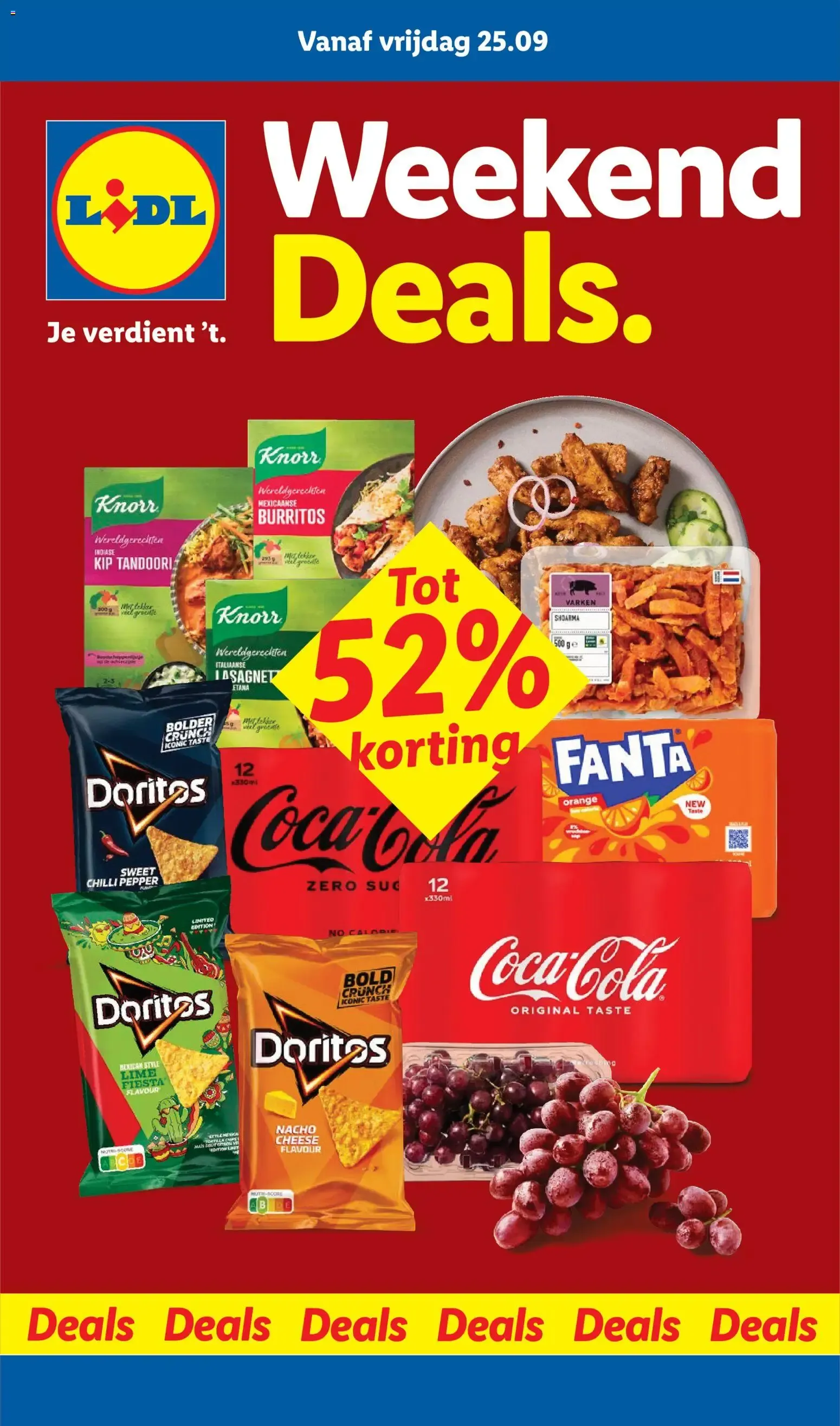 Lidl Weekend Deals van 25 september tot 25 september 2026 - Folder pagina 1