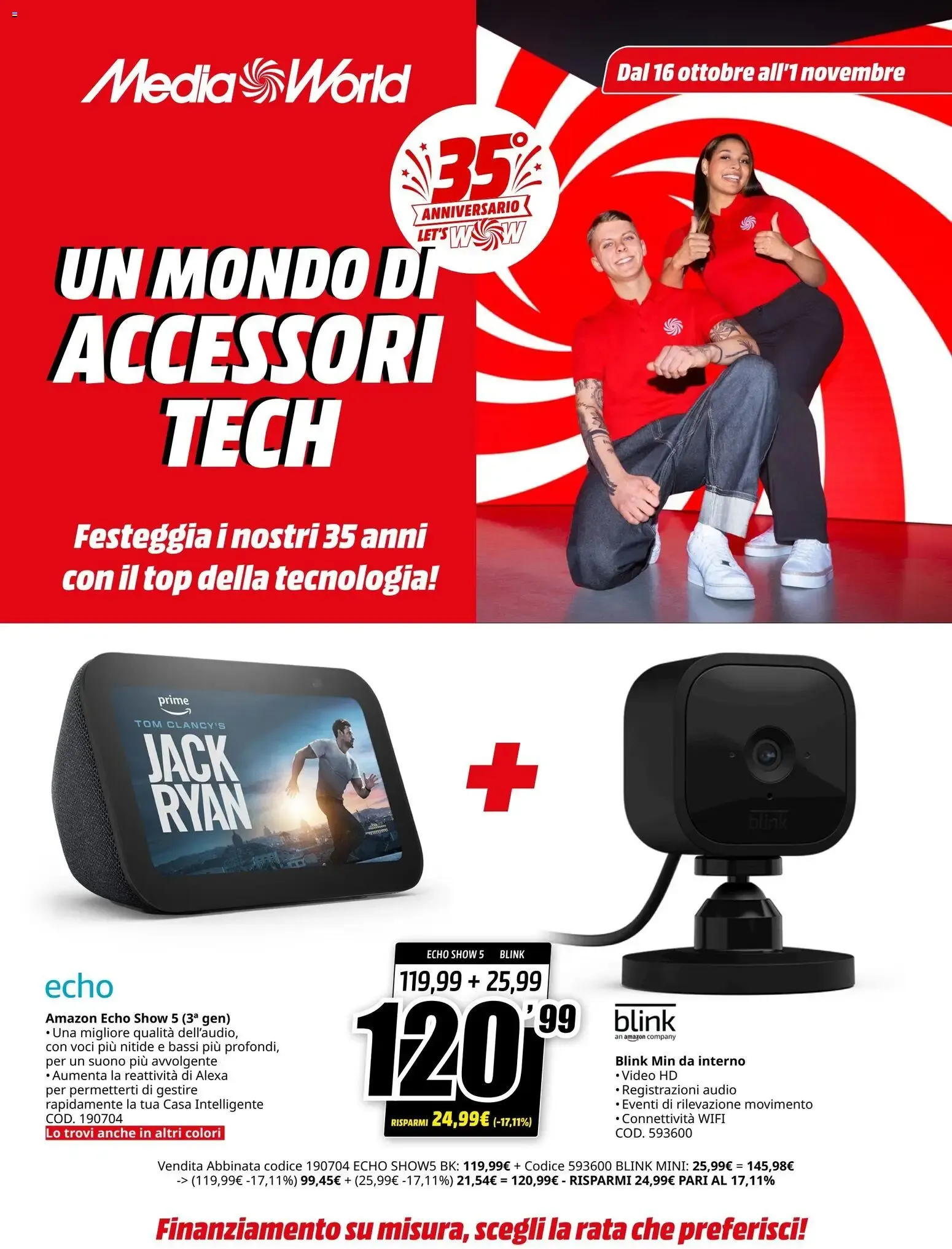 Nuovo Media World volantino Un Mondo Di Accessori Tech dal 16/10/2026 > offerte anteprima 🛍️ da 16 ottobre a 1 novembre di 2026 - Pagina del volantino 1