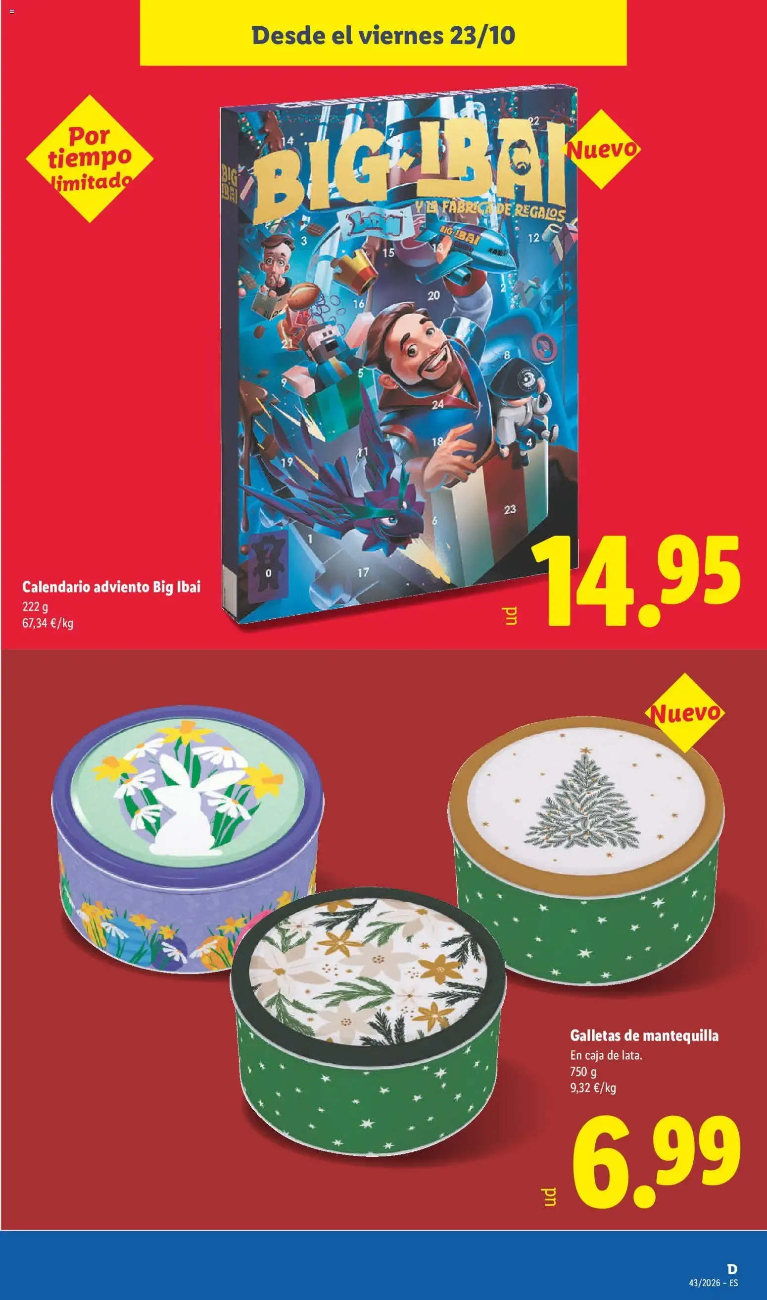 Catálogo de Lidl: Ofertas de carne y otros productos 19 de octubre al 25 de octubre 2026 - Página 39