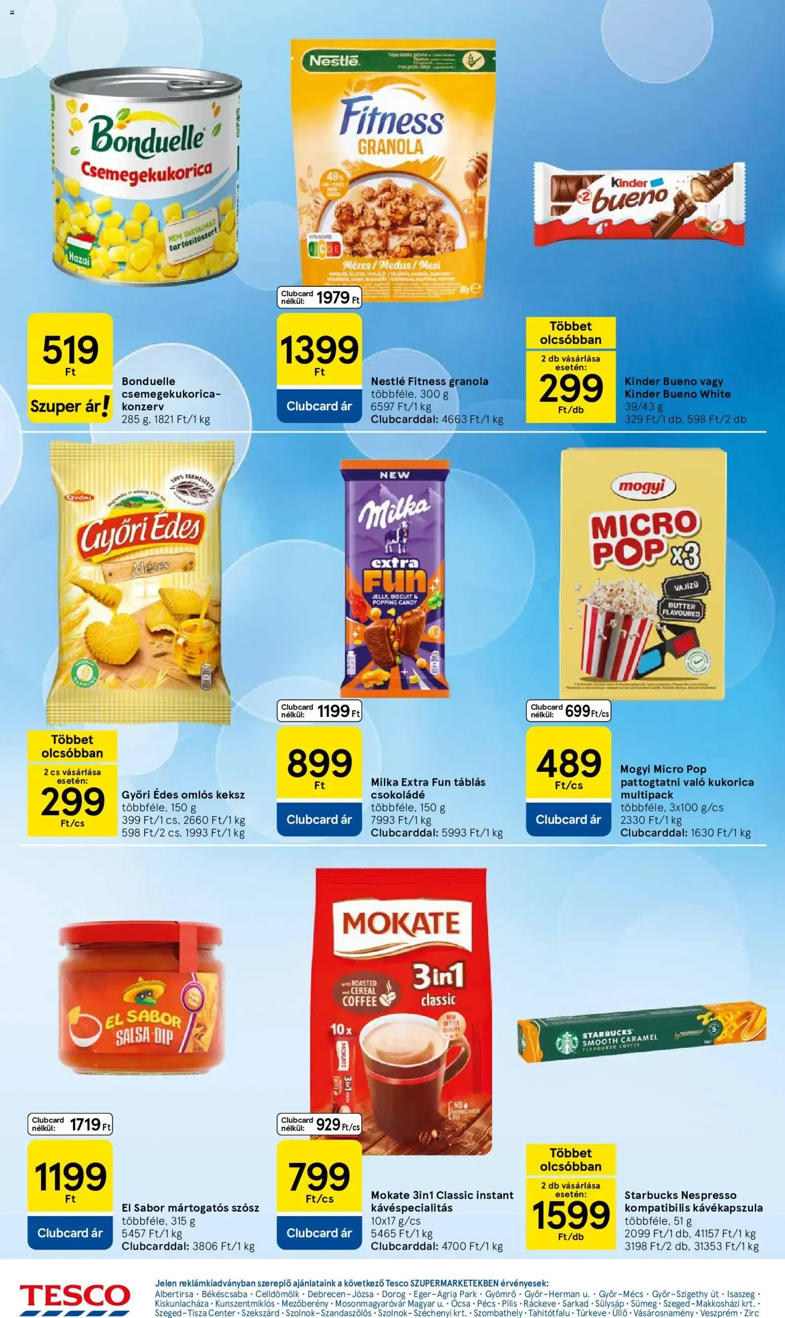 Katalógus Tesco Szupermarket akciós újság - 2026.10.15.-tól - online október 15.-tól október 18.-ig 2026. - Oldal 6