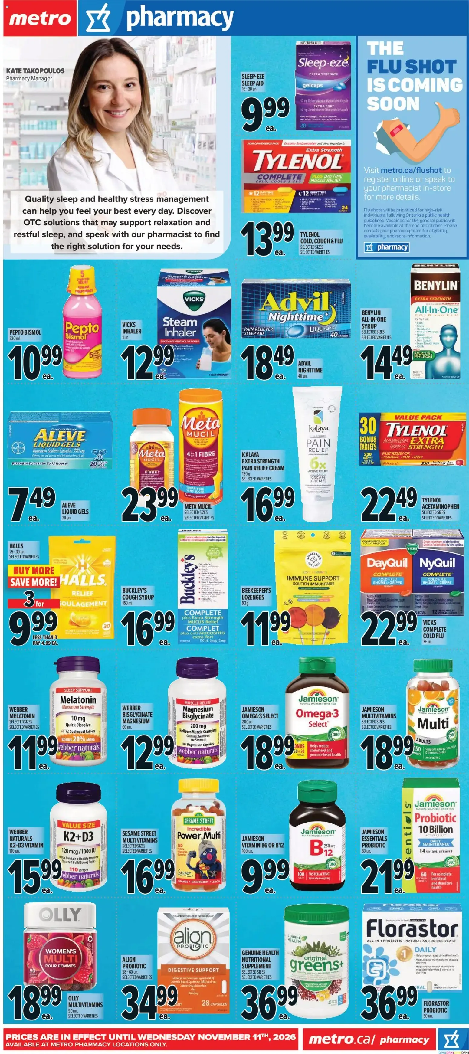 Metro weekly flyer / circulaire from Oct 15, 2026 > weekly specials & deals from October 15 to October 21 2026 - flyer page 15