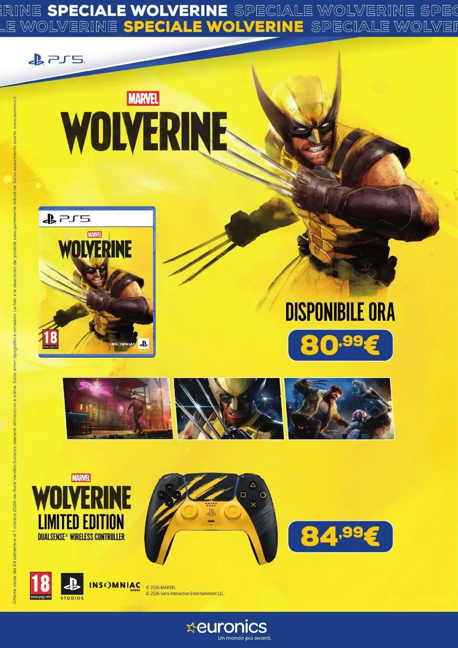 Nuovo Euronics volantino Wolverine dal 24/09/2026 > offerte anteprima 🛍️ da 24 settembre a 7 ottobre di 2026 - Pagina del volantino 2
