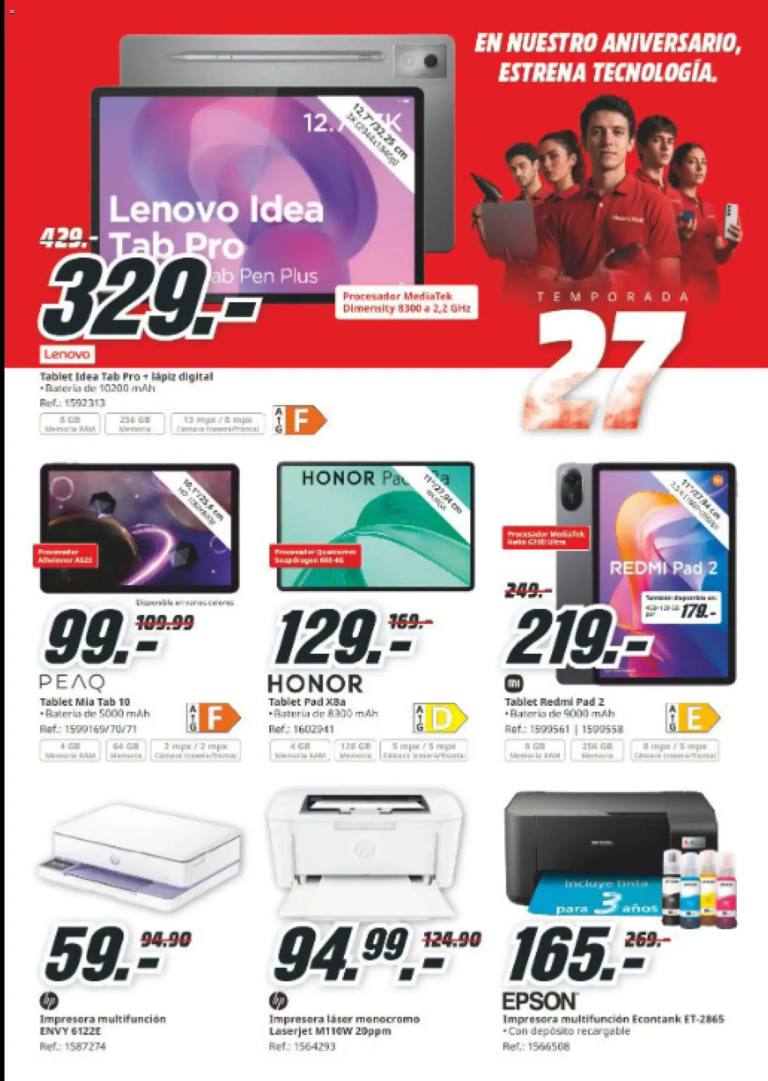 Catálogo de Media Markt: En nuestro aniversario, estrena tecnología. 8 de julio al 15 de julio 2026 - Página 25