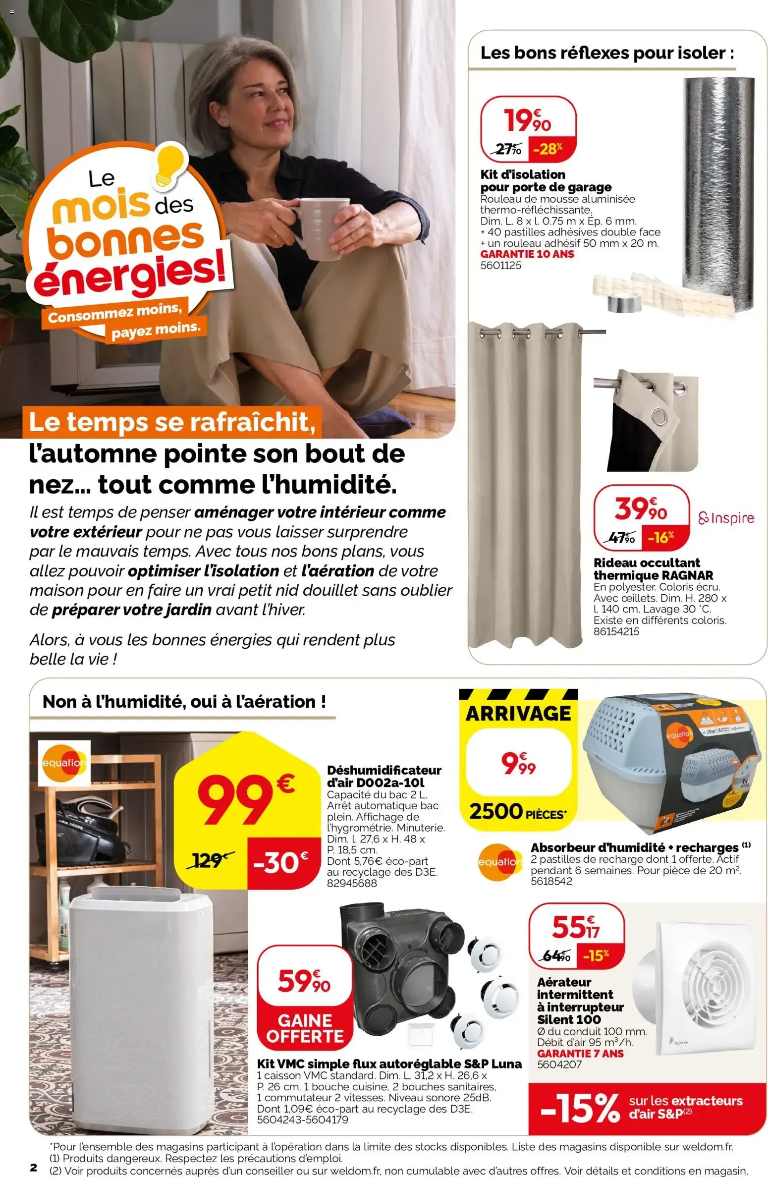 Weldom catalogue à partir du 16/09/2026 - promo en ligne du 16 septembre au 13 octobre 2026 - Catalogue page 2