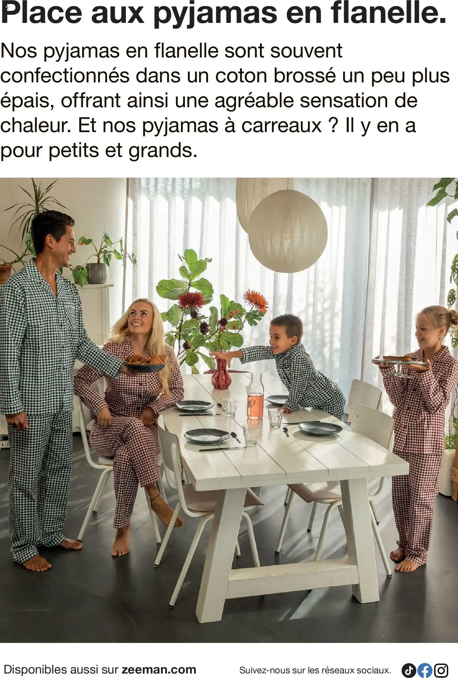 Cette semaine : des pyjamas chauds pour tout le monde. du 24 octobre au 6 novembre 2026 - Catalogue page 6