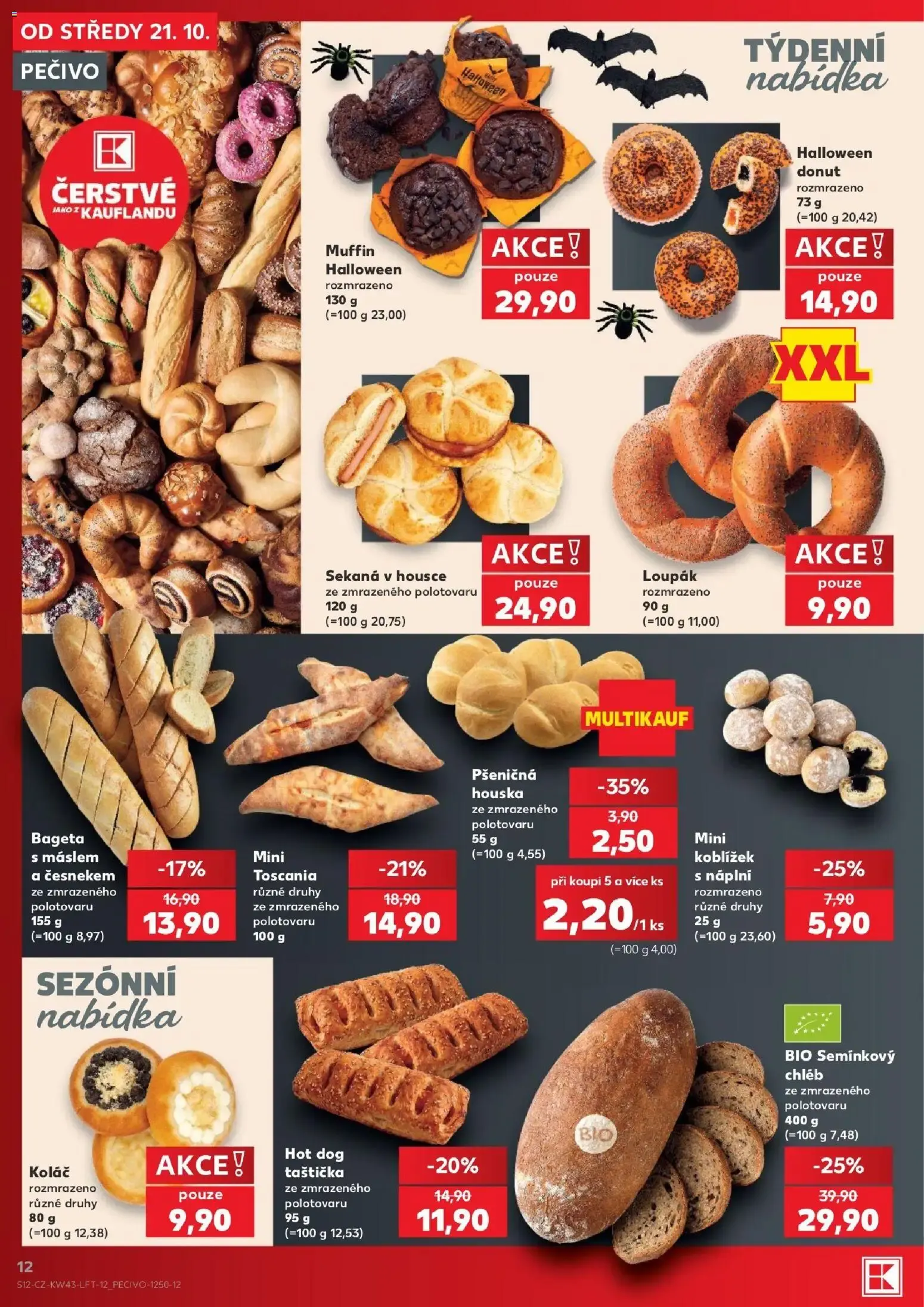 Kaufland: Platnost letáku 21.10. - 27.10.2026 - 21. října 27. října 2026 - Page 12