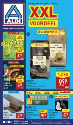 ALDI folder van 28 september tot 4 oktober 2026 - Folder pagina 1