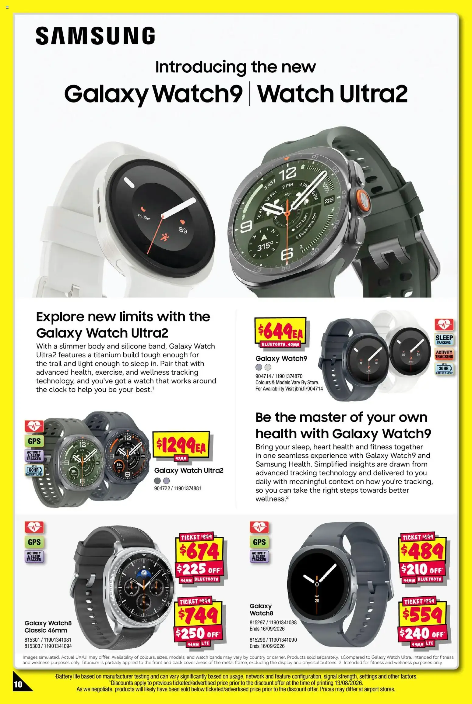 JB Hi-Fi Deals for Dad! Fitness, Wearables & Outdoor! - Catalogue valid from 24 August to 6 September 2026 - page 10
