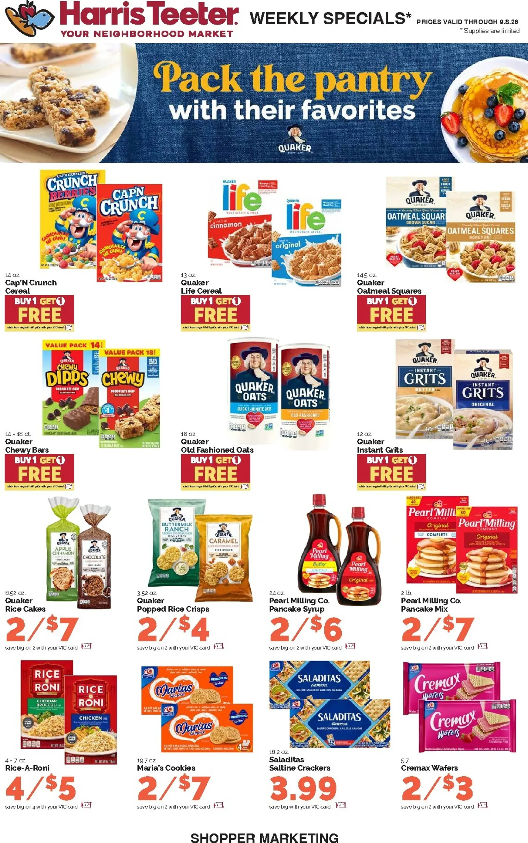 Weekly ad Current Harris Teeter leaflet valid from Wednesday 09/02/2026 to Tuesday 09/08/2026 from September 2 to September 8 2026 - Page 13
