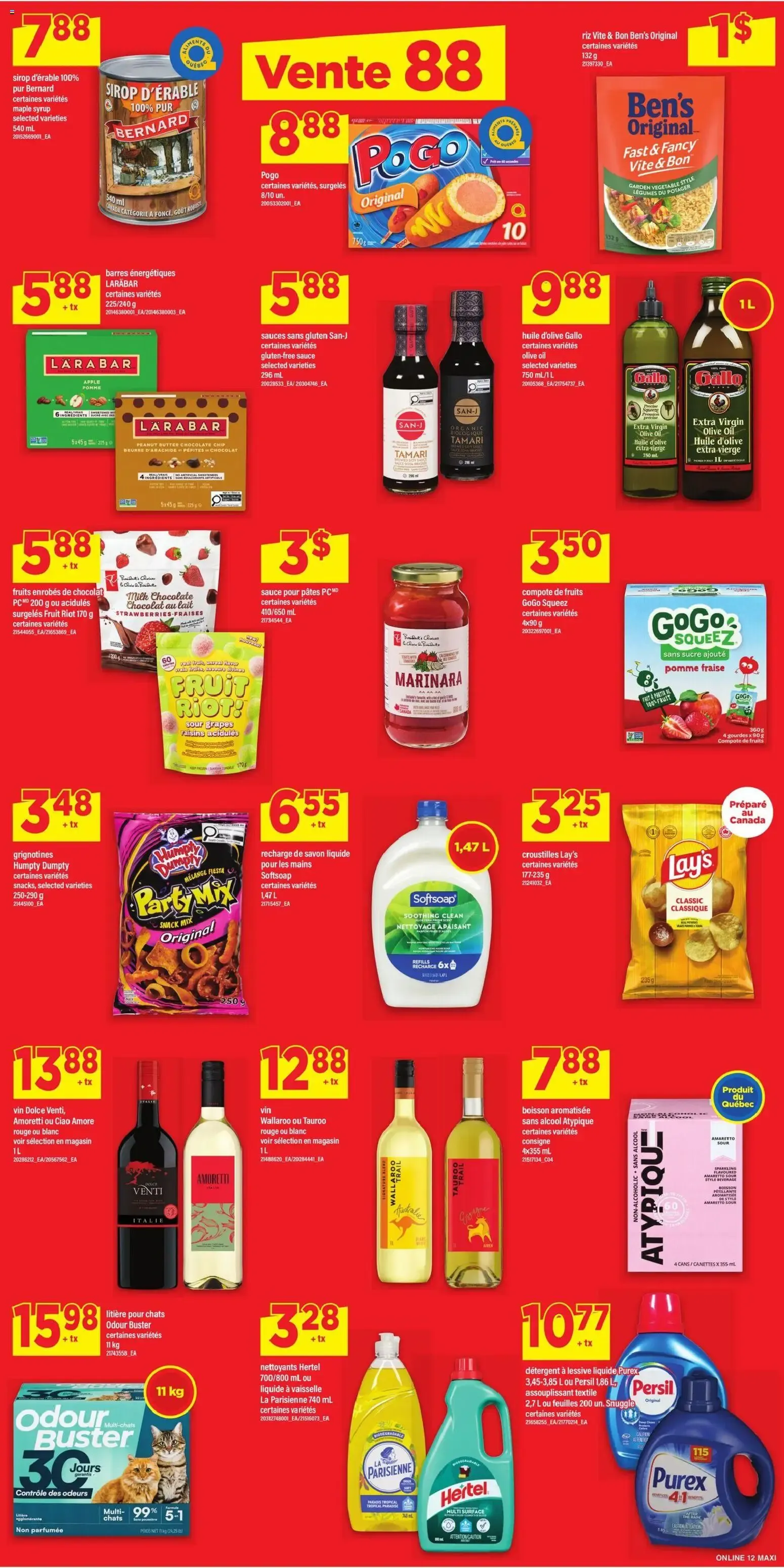 Maxi weekly flyer / circulaire from Oct 22, 2026 > weekly specials & deals from October 22 to October 28 2026 - flyer page 10
