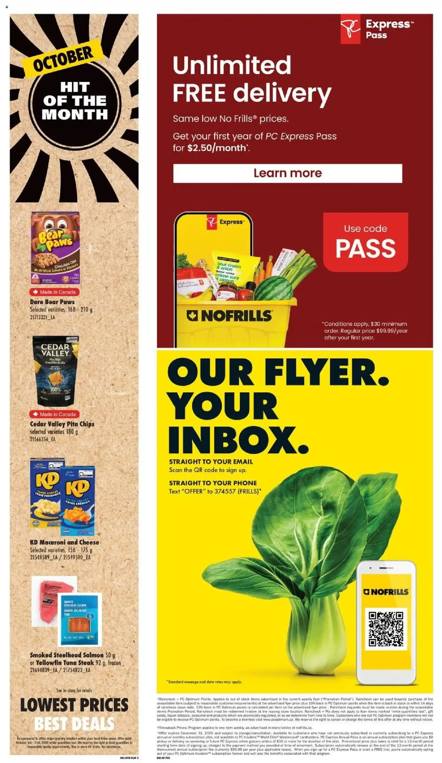 No Frills weekly flyer - AB from Oct 15, 2026 > weekly specials & deals from October 15 to October 21 2026 - flyer page 19