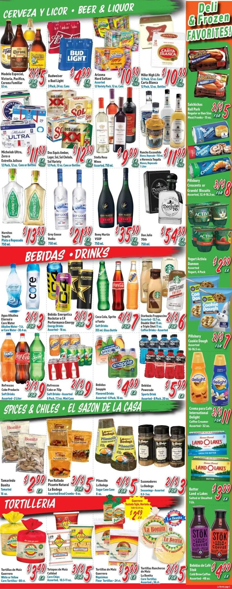 Weekly ad La Bonita Supermarkets from October 14 to October 20 2026 - Page 3