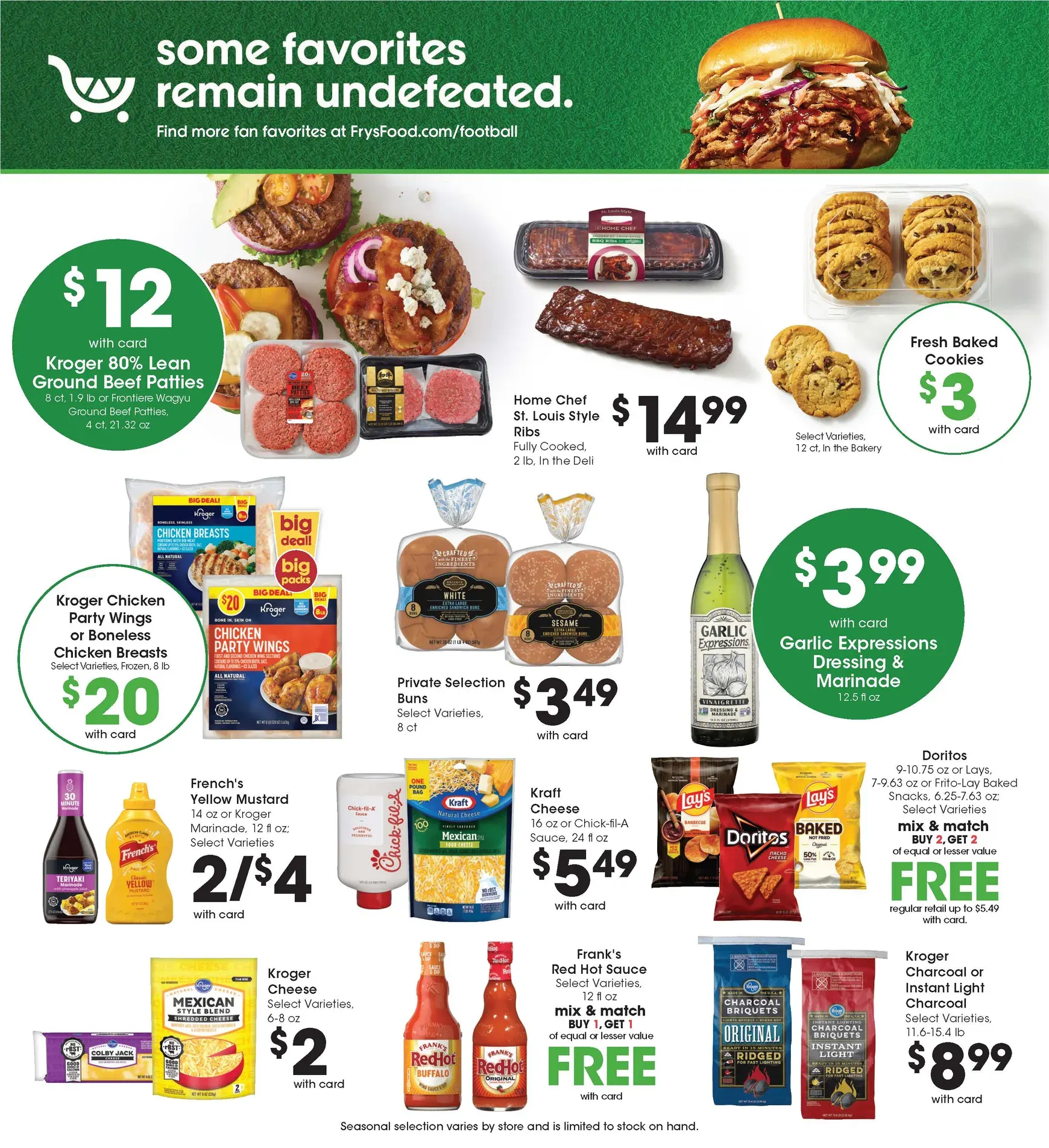 Weekly ad Current Fry's Food Stores leaflet valid from Wednesday 09/30/2026 to Tuesday 10/06/2026 from September 30 to October 6 2026 - Page 7