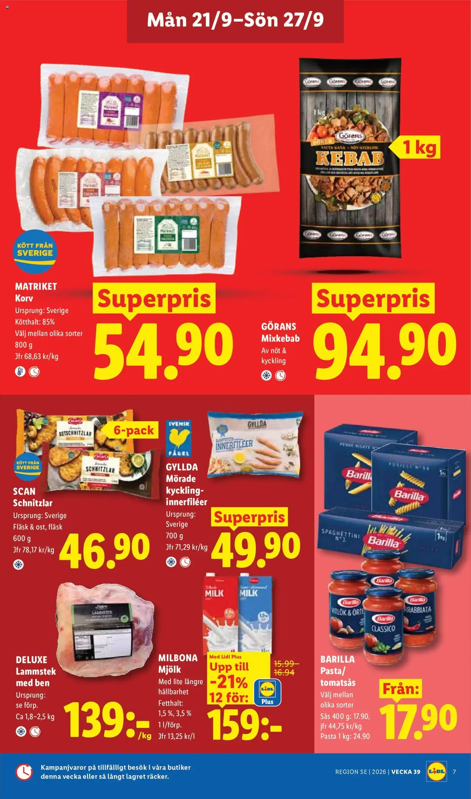 Lidl erbjudanden från 21/09/2026 - 27/09/2026 > Reklamblad nuvarande rabatter från 21 september till 27 september 2026 - Reklamblad sidor 8