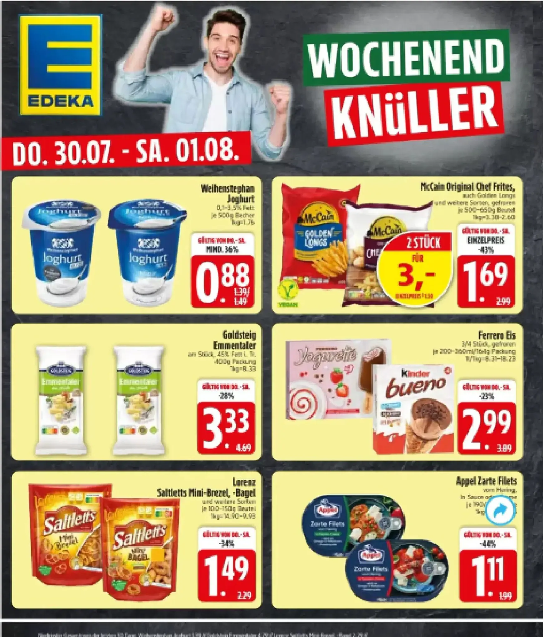 Edeka - Wochenangebote Prospekt von 27. Juli bis 1. August 2026 - Prospekt seite 30