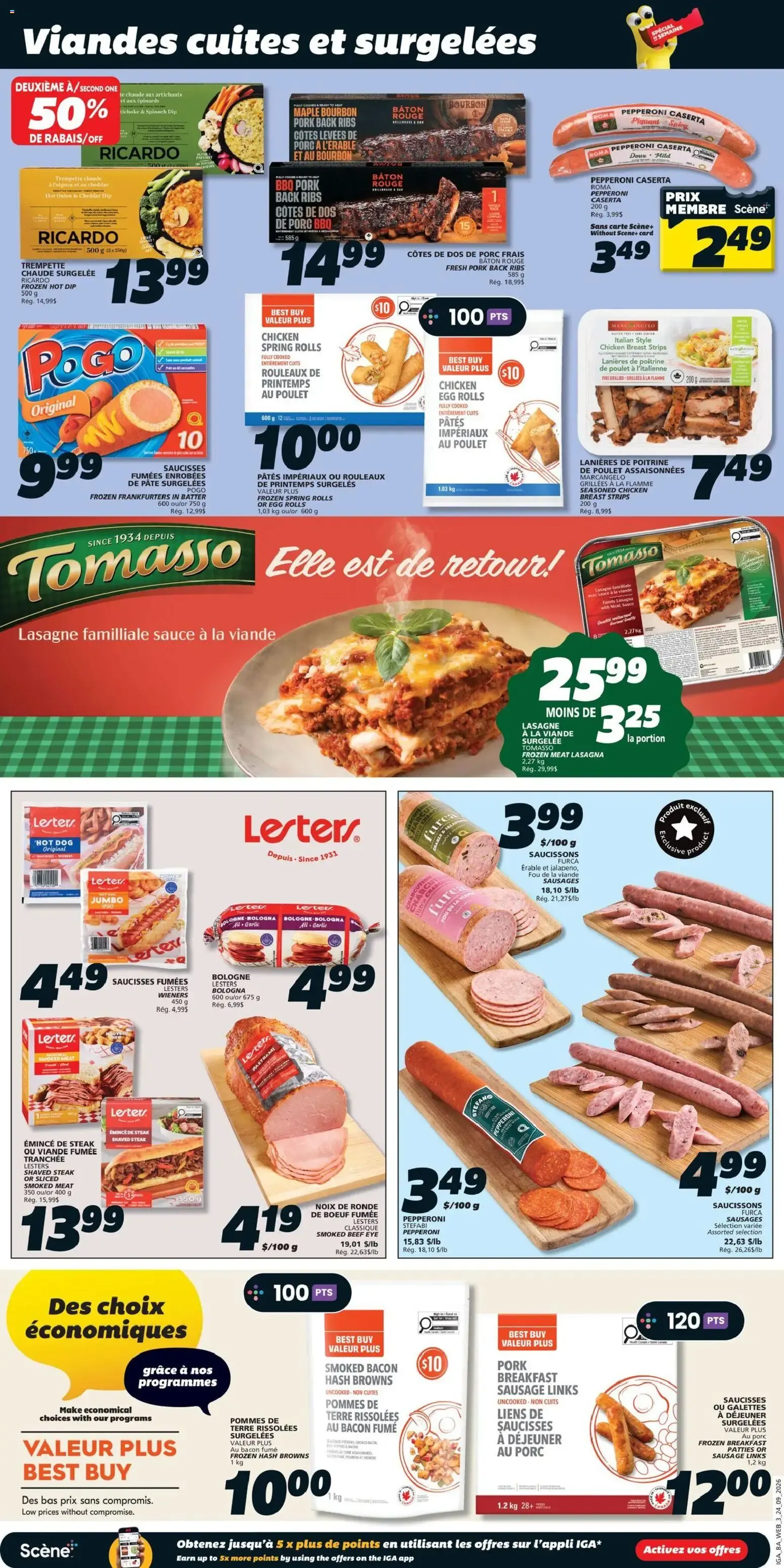 IGA weekly flyer / circulaire from Sep 24, 2026 > weekly specials & deals from September 24 to September 30 2026 - flyer page 6