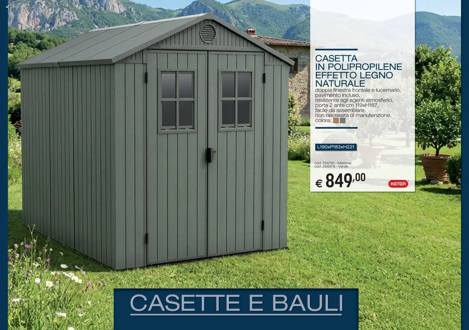 CASETTE E BAULI da 5 marzo a 31 agosto di 2026 - Pagina del volantino 1