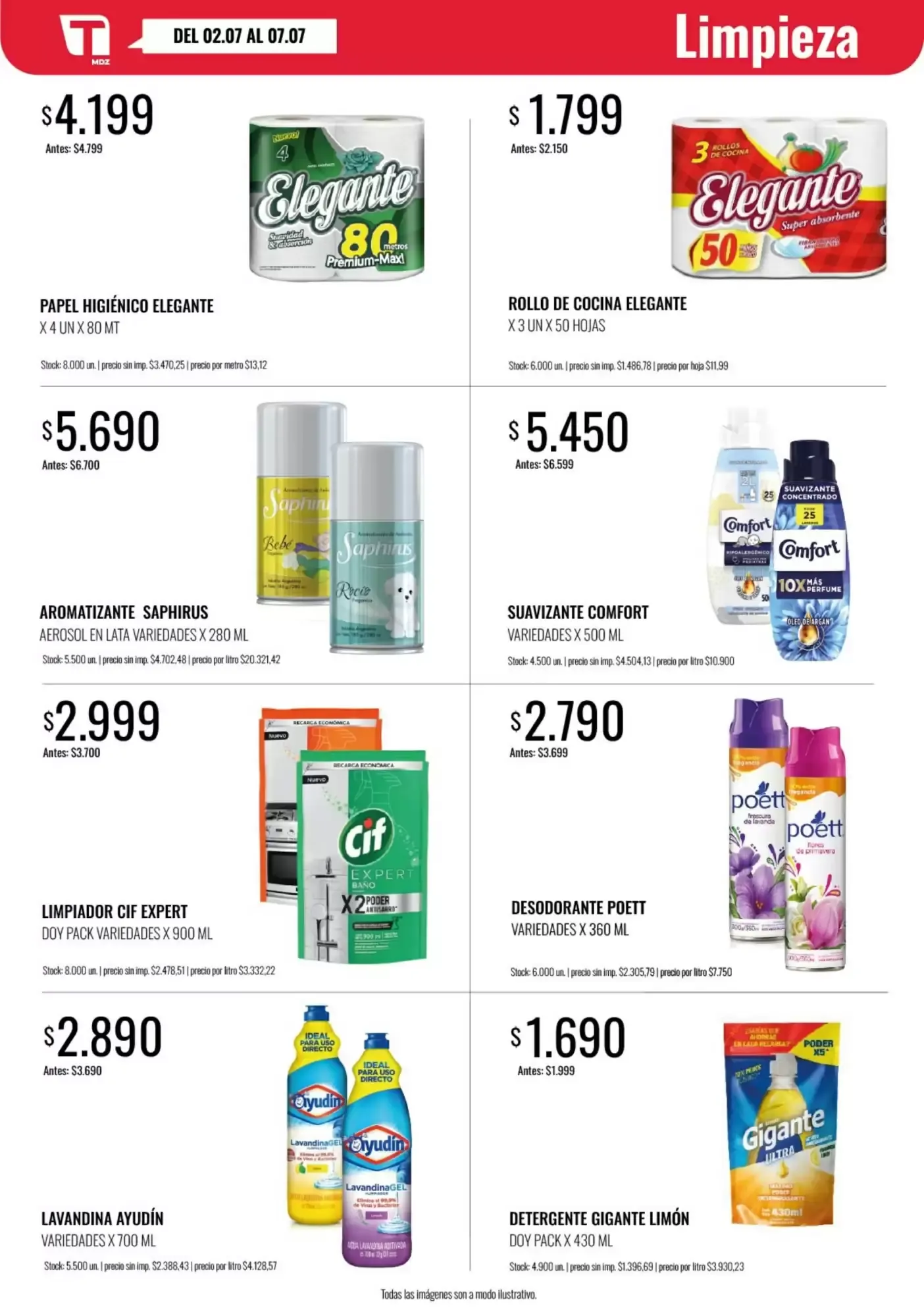 Ofertas de Catálogo Supermercados Tadicor semana 27 2 de julio al 7 de julio 2026 - Página 8 del catálogo