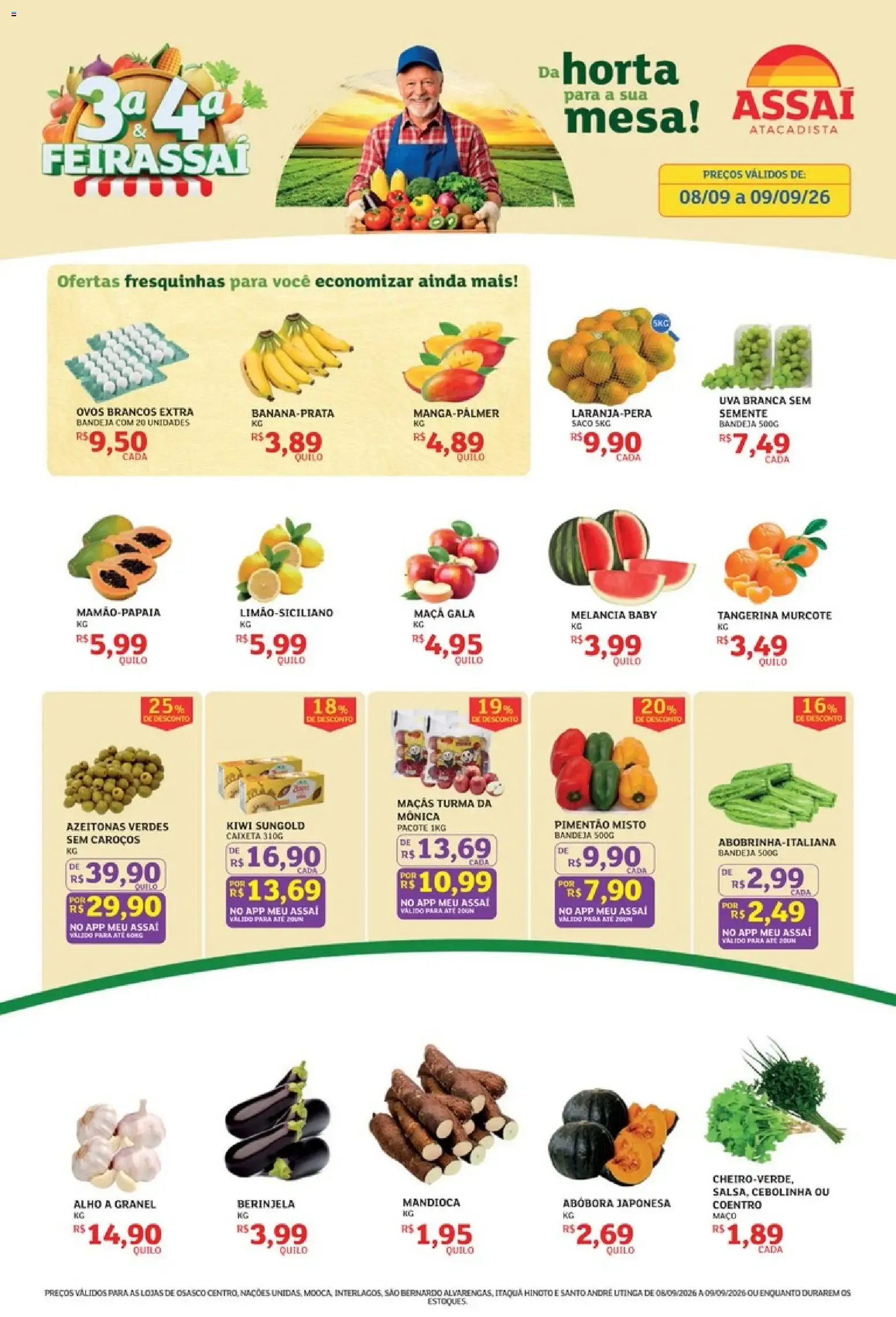 Encarte de Assaí Atacadista ofertas - SP de 08/09/2026 | Promoções Online 8 de setembro até 9 de setembro 2026 - Pagina 1