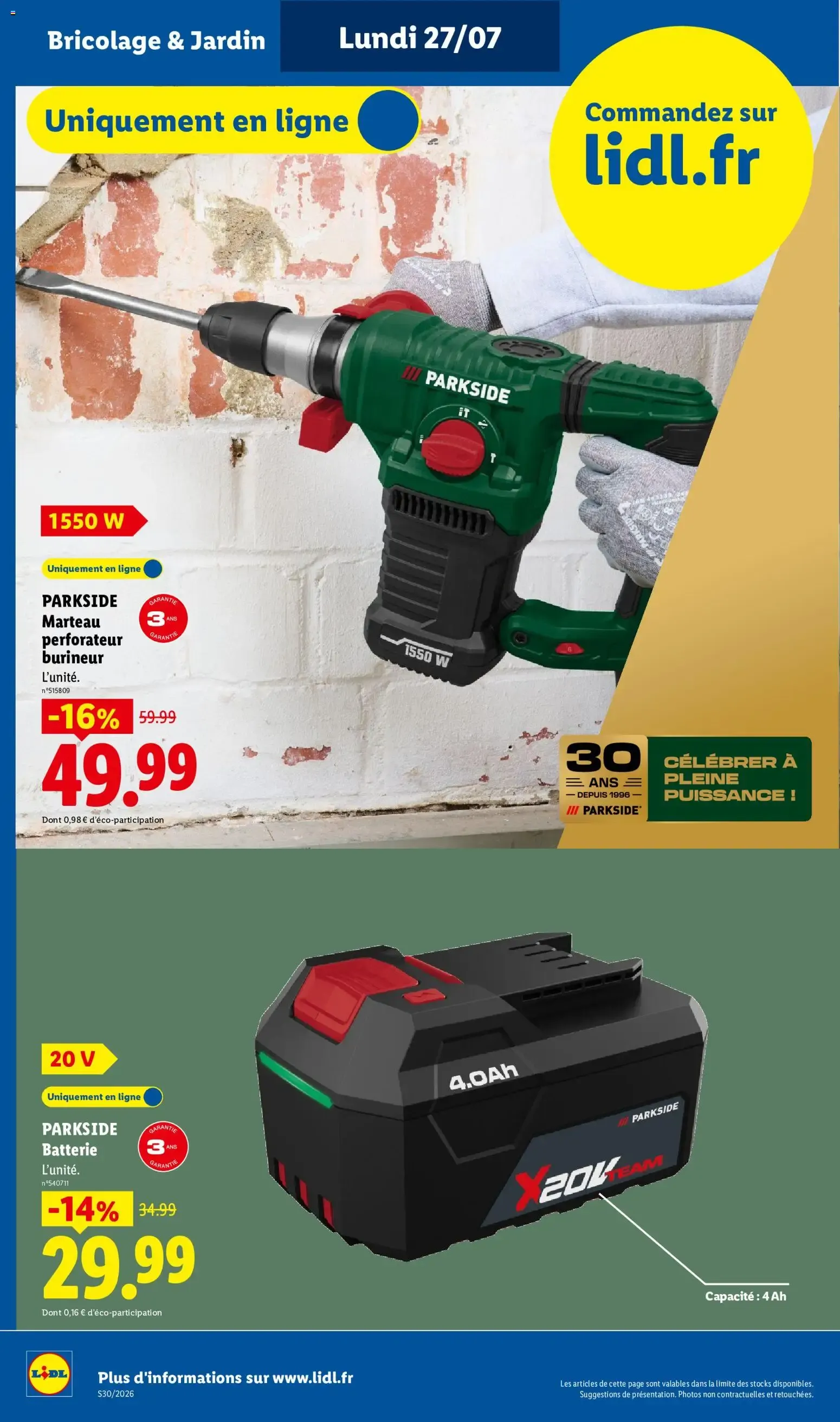 Catalogue LIDL du 27/07/2026 | Promo prospectus en ligne du 27 juillet au 30 juillet 2026 - Catalogue page 2