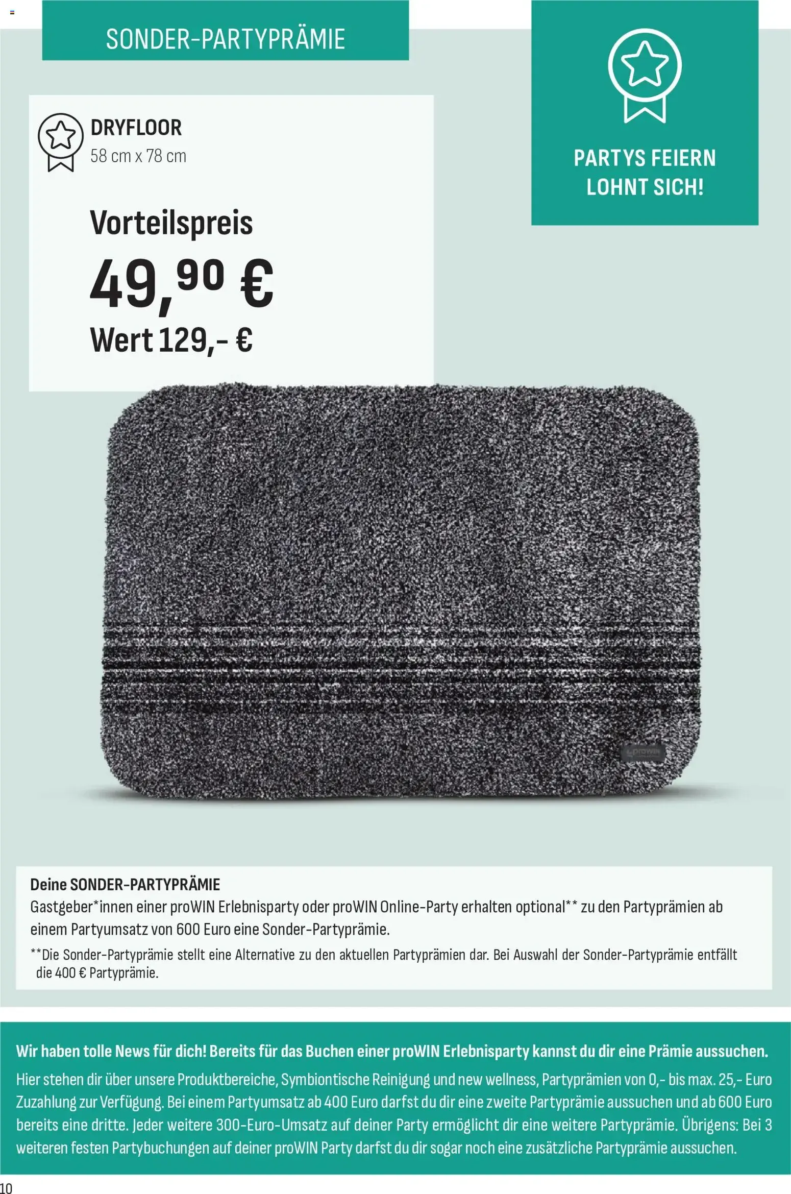 ProWIN Herbst-Shopping August/Septiembre 2026 von 1. August bis 30. September 2026 - Prospekt seite 10