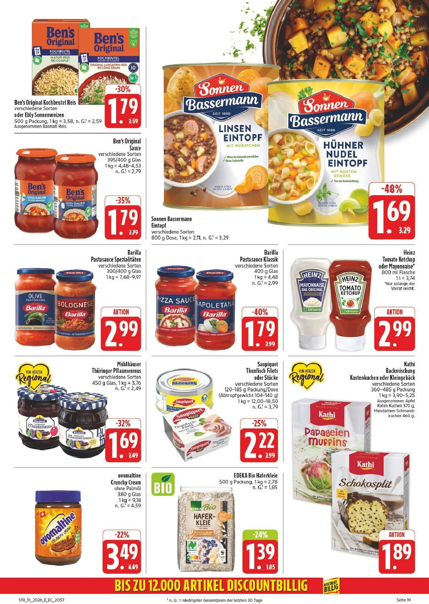 Edeka - Potrzebski Prospekt – von Montag 27.07.2026 bis Samstag 01.08.2026 von 27. Juli bis 1. August 2026 - Prospekt seite 23