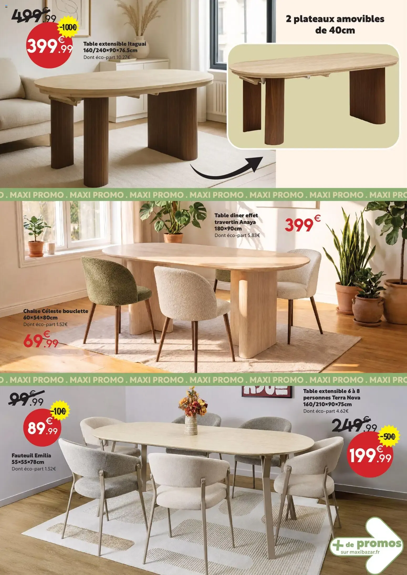 Maxi Bazar - Meublez-vous de bonnes affaires du 31 août au 27 septembre 2026 - Catalogue page 13