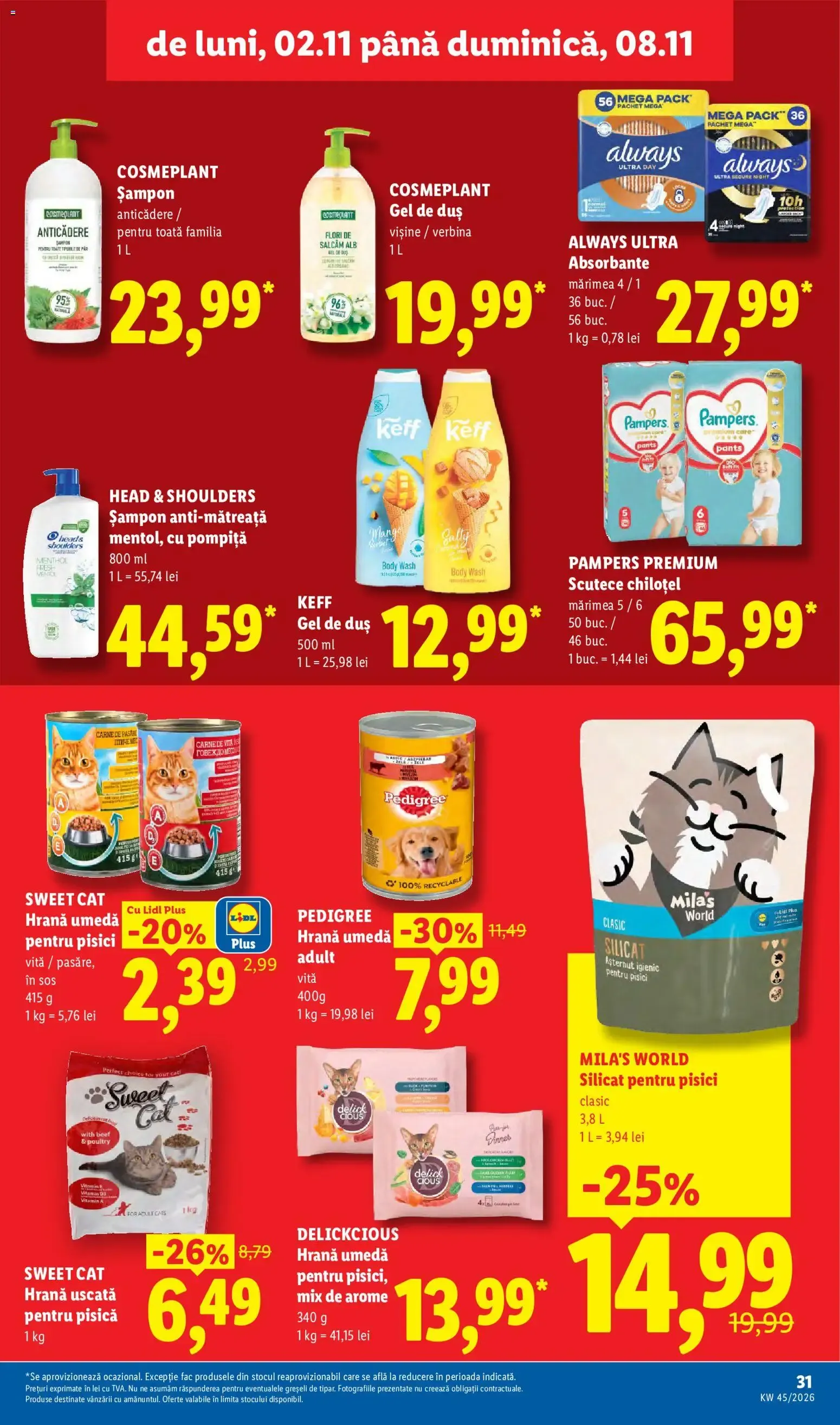 Catalog Catalog Lidl BLACK FRIDAY (02.11.2026) de la 2 noiembrie până la 8 noiembrie 2026 - Revista Pagina 31