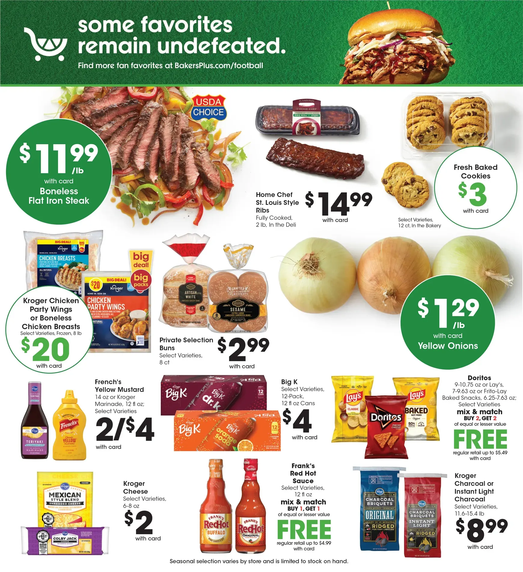 Weekly ad Current Baker's leaflet valid from Wednesday 09/30/2026 to Tuesday 10/06/2026 from September 30 to October 6 2026 - Page 7