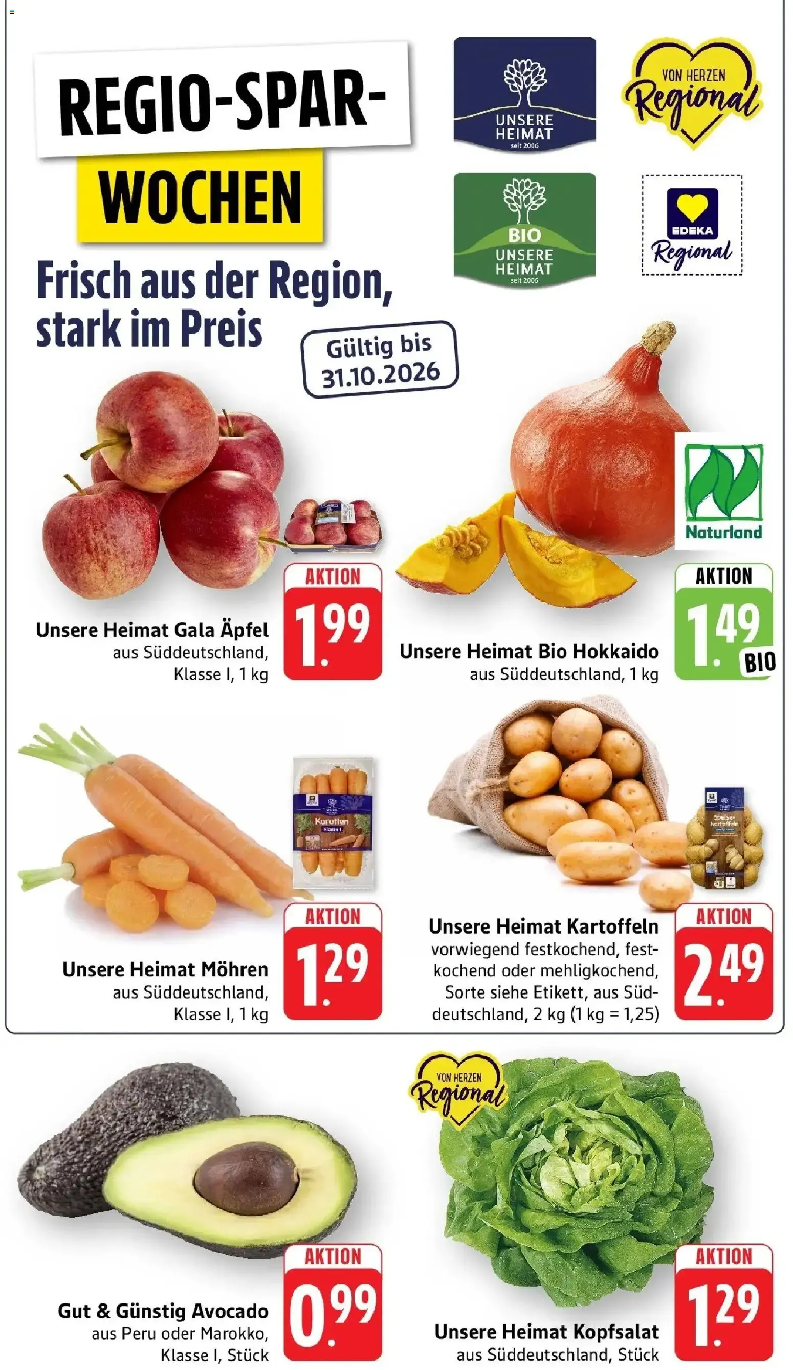 nah & gut Prospekt Offenburg-Zunsweier (ab 19.10.2026) zum Blättern von 19. Oktober bis 24. Oktober 2026 - Prospekt seite 2