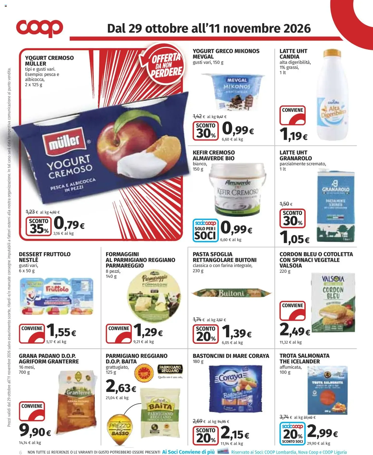 Volantino COOP Anteprima dal 29/10/2026 > NUOVO Promozioni da 29 ottobre a 11 novembre di 2026 - Pagina del volantino 6