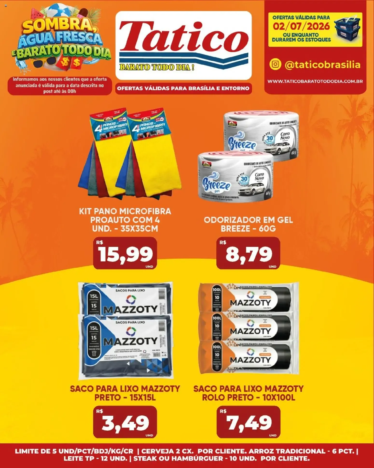 Encarte de Tatico ofertas do Dia de 03/07/2026 | Promoções Online 3 de julho até 3 de julho 2026 - Pagina 46