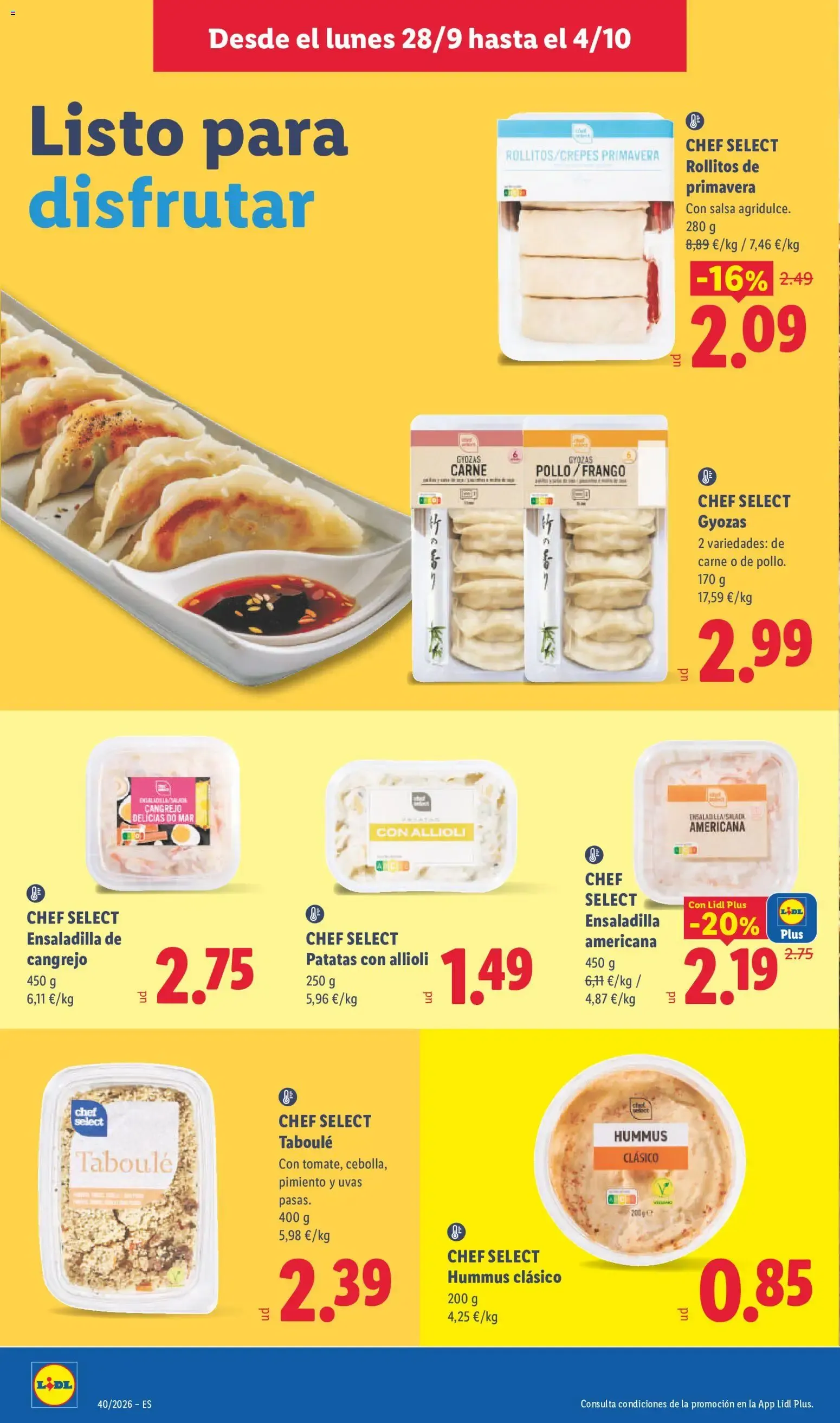 Catálogo de Lidl: Batimos el récord del ahorro 28 de septiembre al 4 de octubre 2026 - Página 14