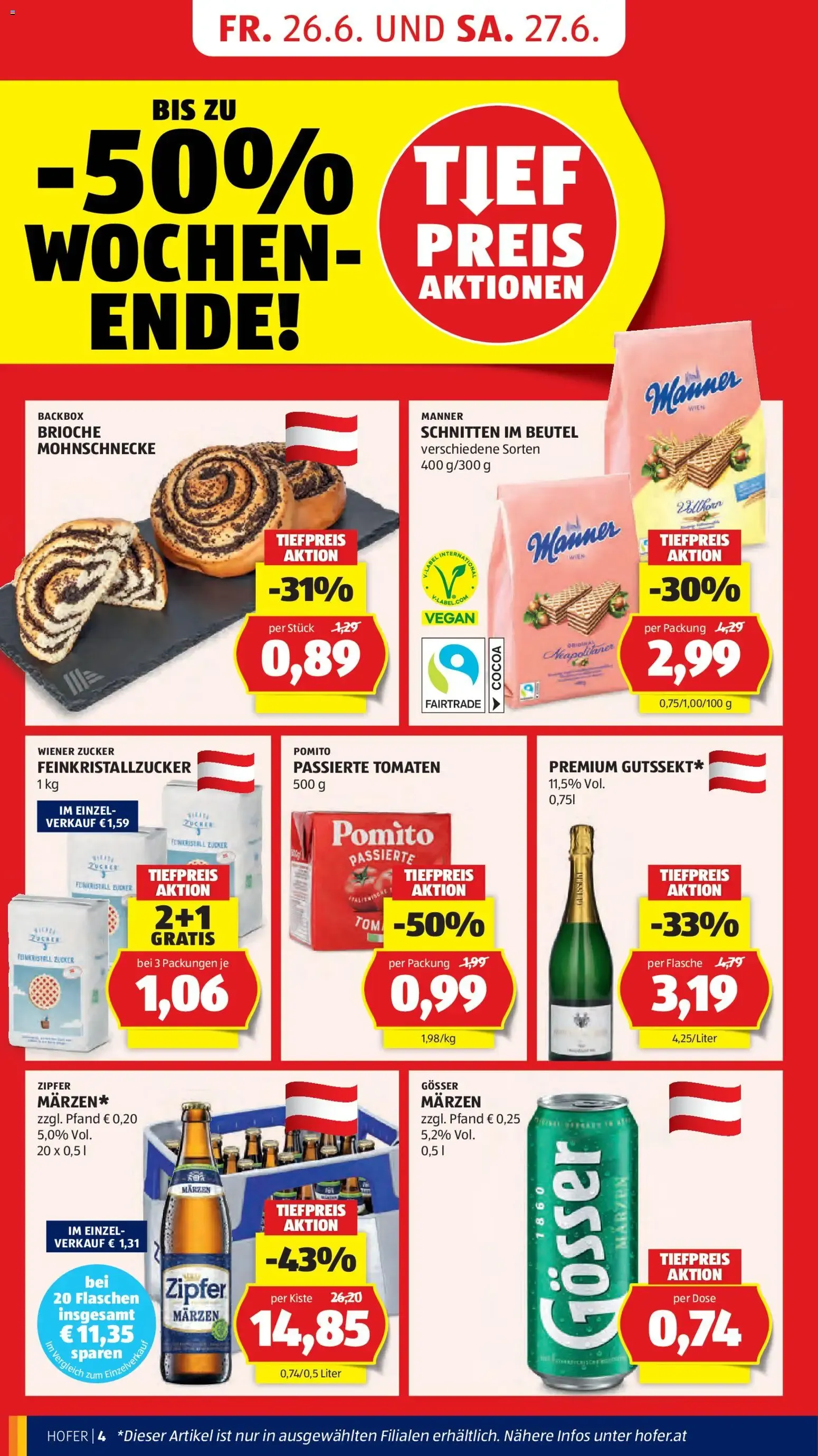 Hofer Flugblatt ab 26.06.2026 - Angebote, Aktionen von 26. Juni bis 2. Juli 2026 - Flugblätt seite  8