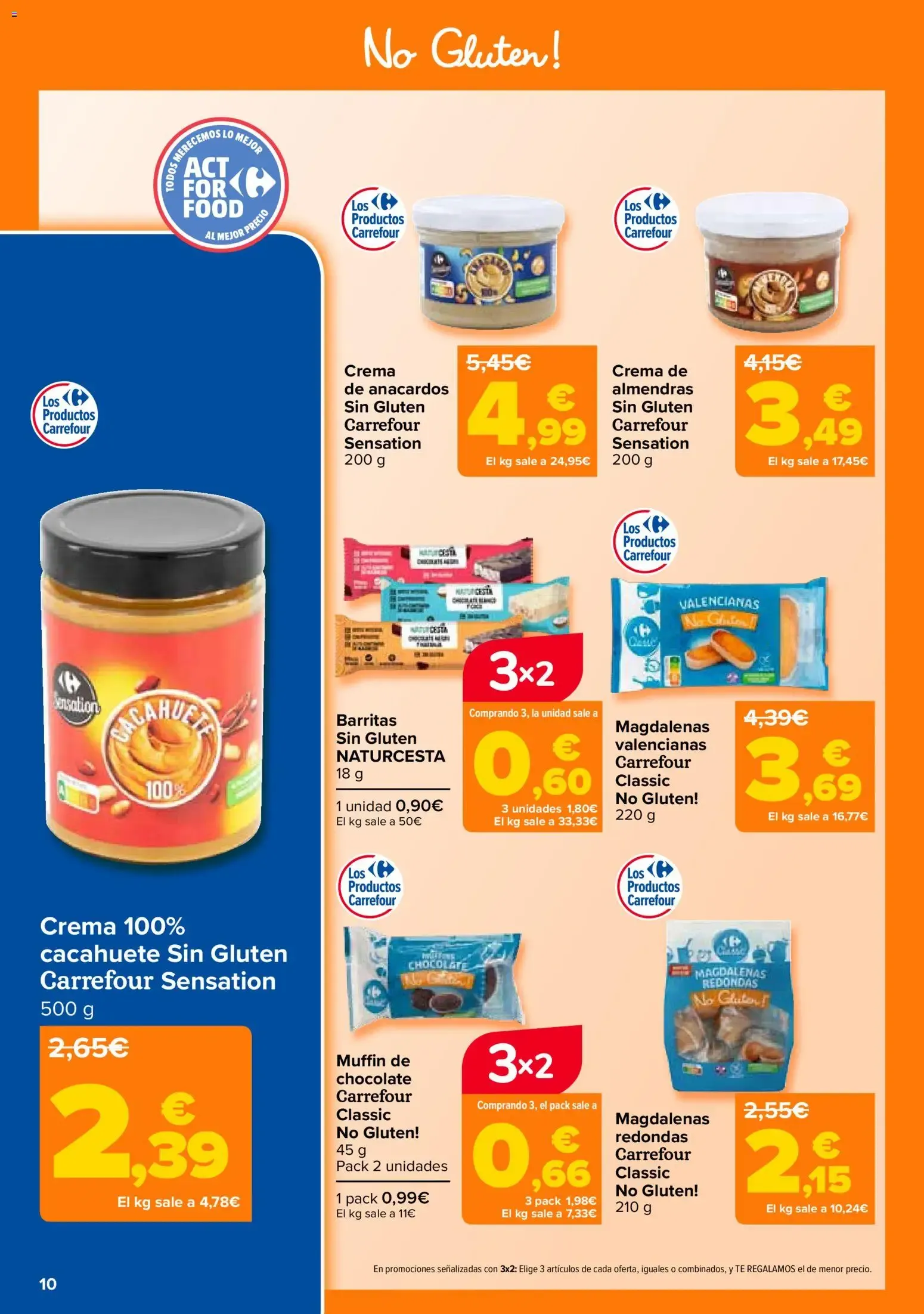 Catálogo de Carrefour Sin Gluten del 25/09/2026 | Catálogo 25 de septiembre al 12 de octubre 2026 - Página 10