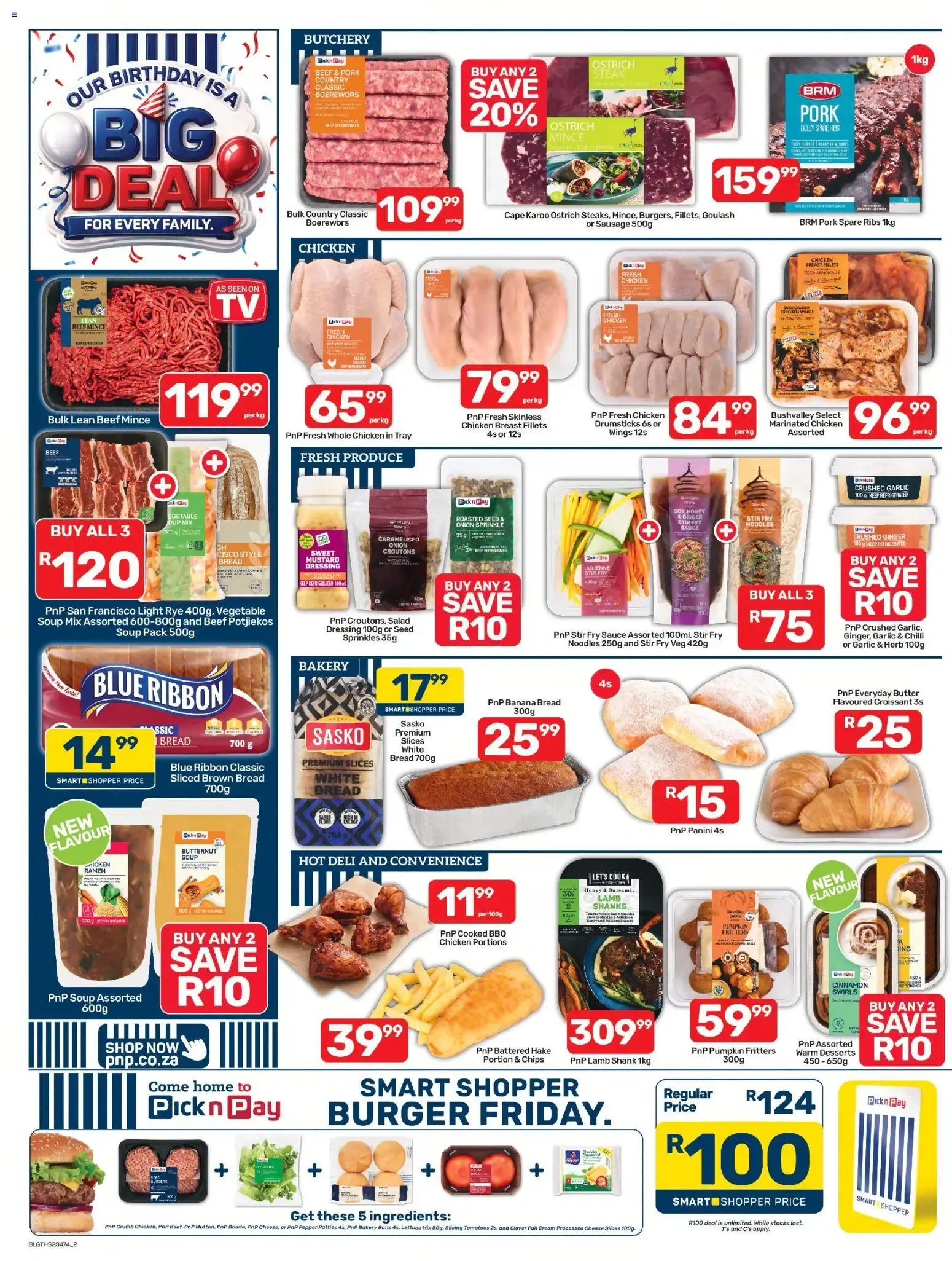 Pick n Pay Inland Provinces - Birthday Specials (24/07/2026 - 06/08/2026) Online from 24 July to 6 August 2026 - Catalogue Page 2