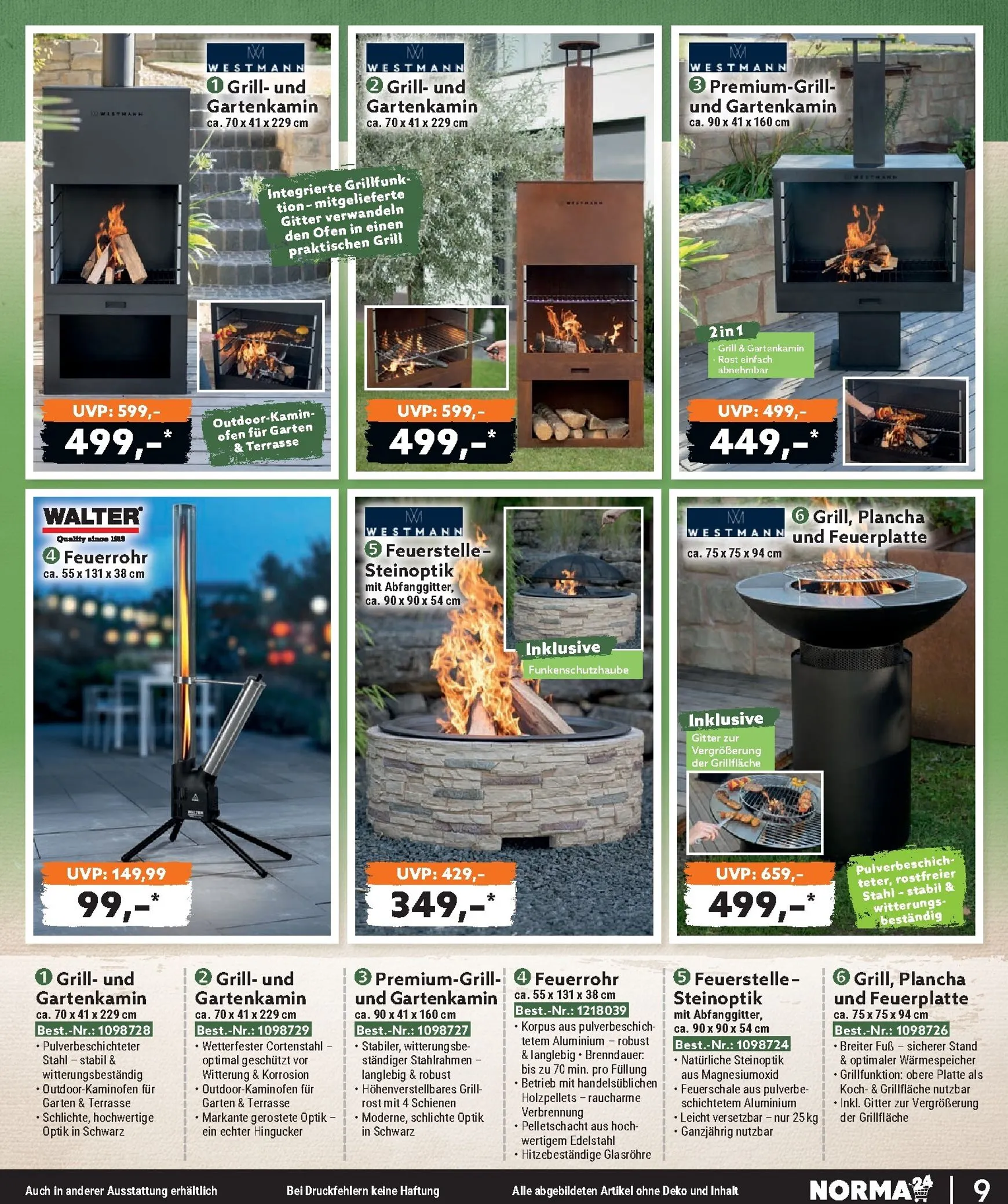 Norma - Bestellmagazin Prospekt – von Montag 01.06.2026 bis Dienstag 30.06.2026 von 1. Juni bis 30. Juni 2026 - Prospekt seite 9