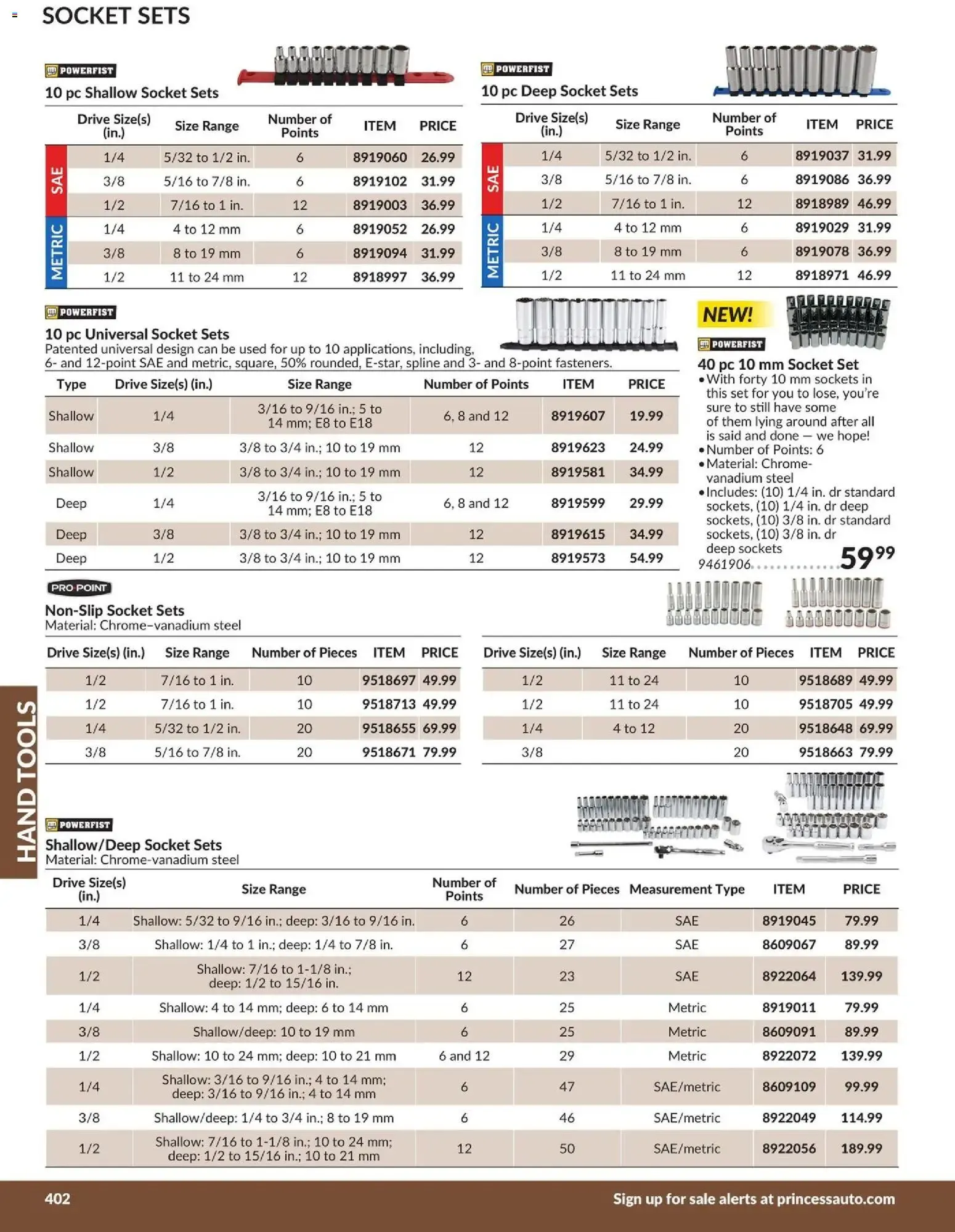 Princess Auto catalog - Hand Tools from Apr 21, 2026 > weekly specials & deals from April 21 to April 21 2027 - flyer page 10