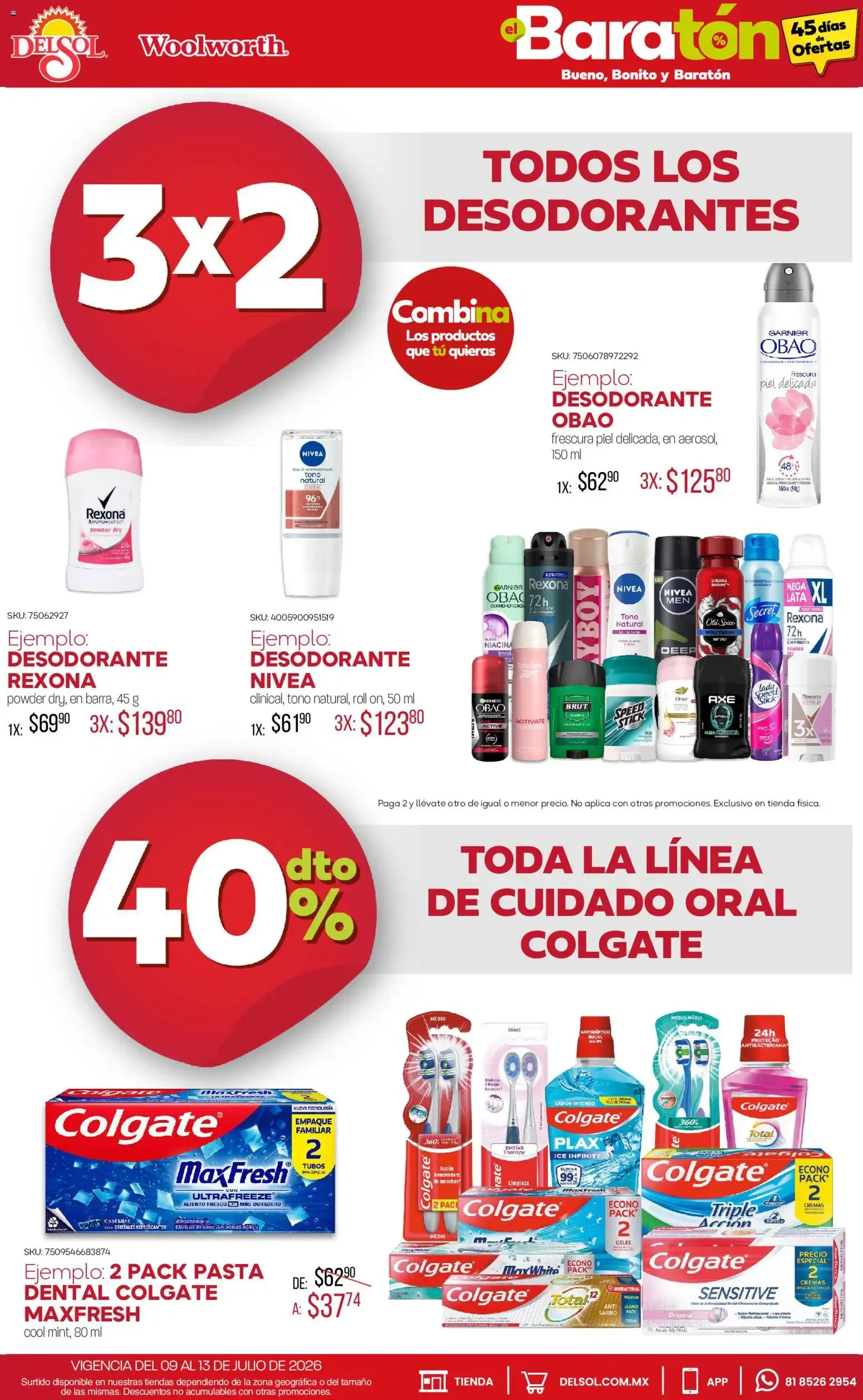Catálogo de Del Sol y Woolworth catálogo Bueno, Bonito y Baratón (09/07/2026 - 13/07/2026) - catálogo en línea 9 de julio al 13 de julio 2026 - Pagina 15