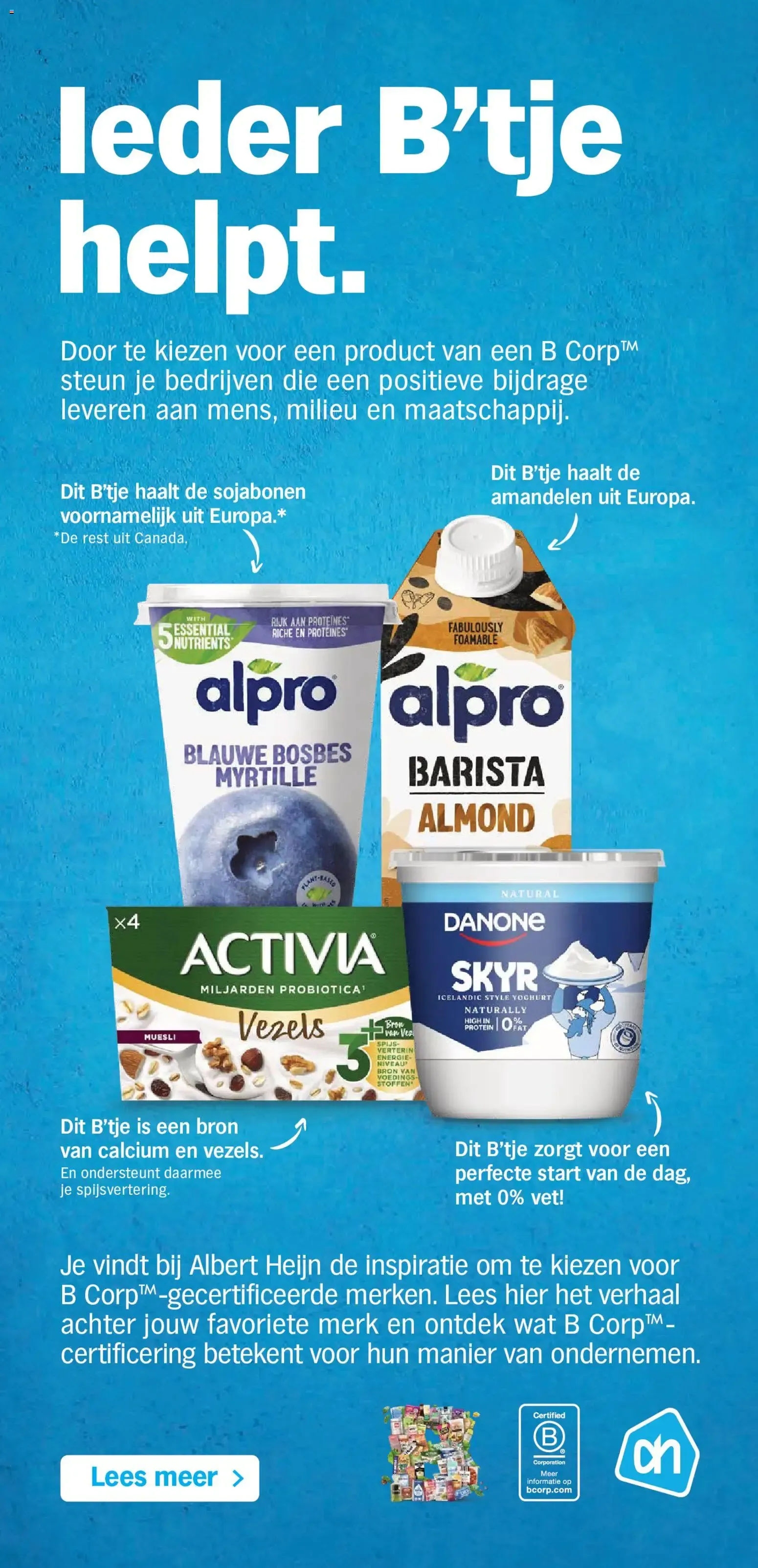 Albert Heijn Bonus: 1+1 gratis en productos Bertolli van 6 juli tot 12 juli 2026 - Folder pagina 43