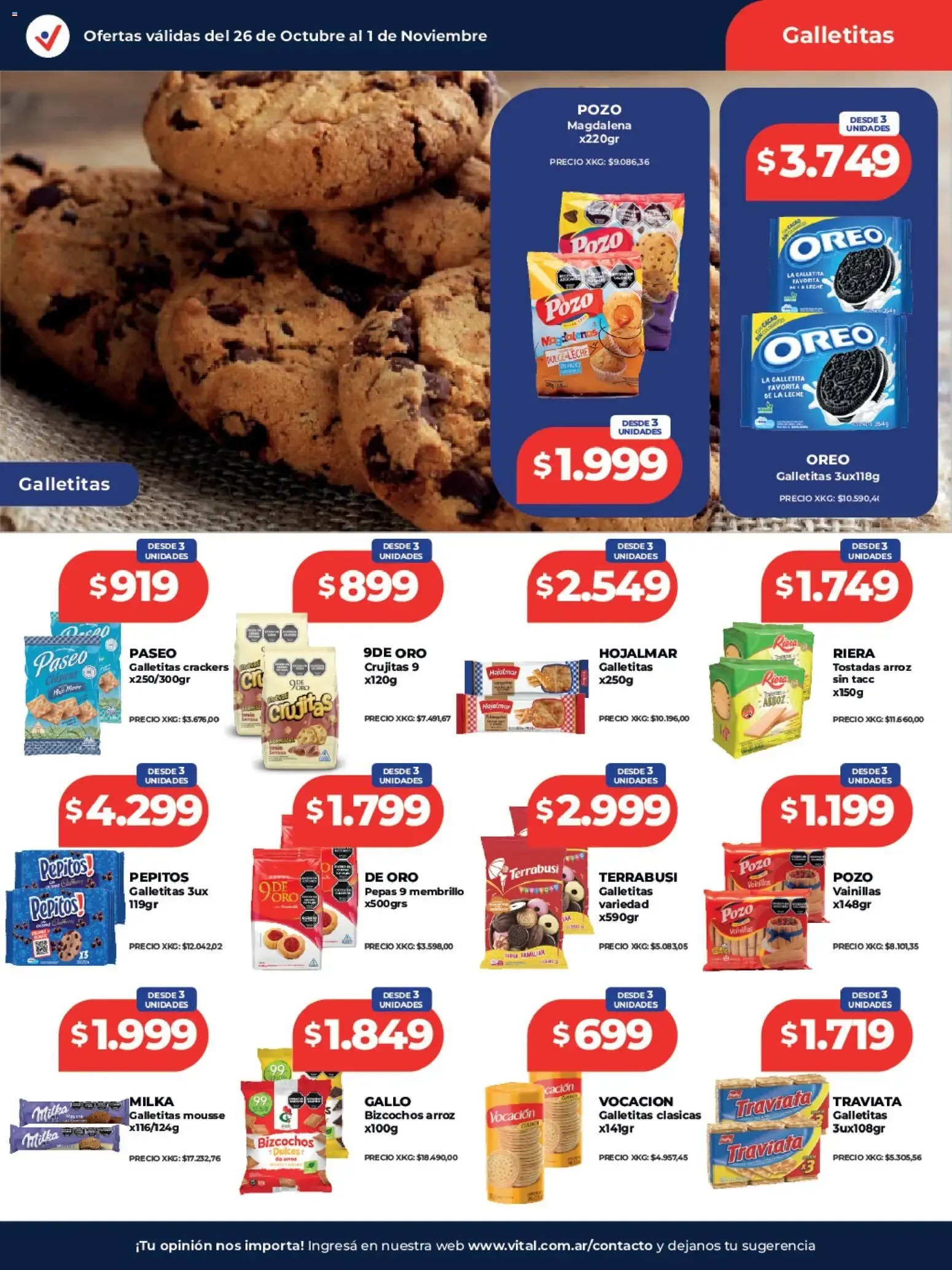 Ofertas de Vital - Ofertas || del 26/10/2026 - 01/11/2026 || Catálogo 26 de octubre al 1 de noviembre 2026 - Página 22 del catálogo