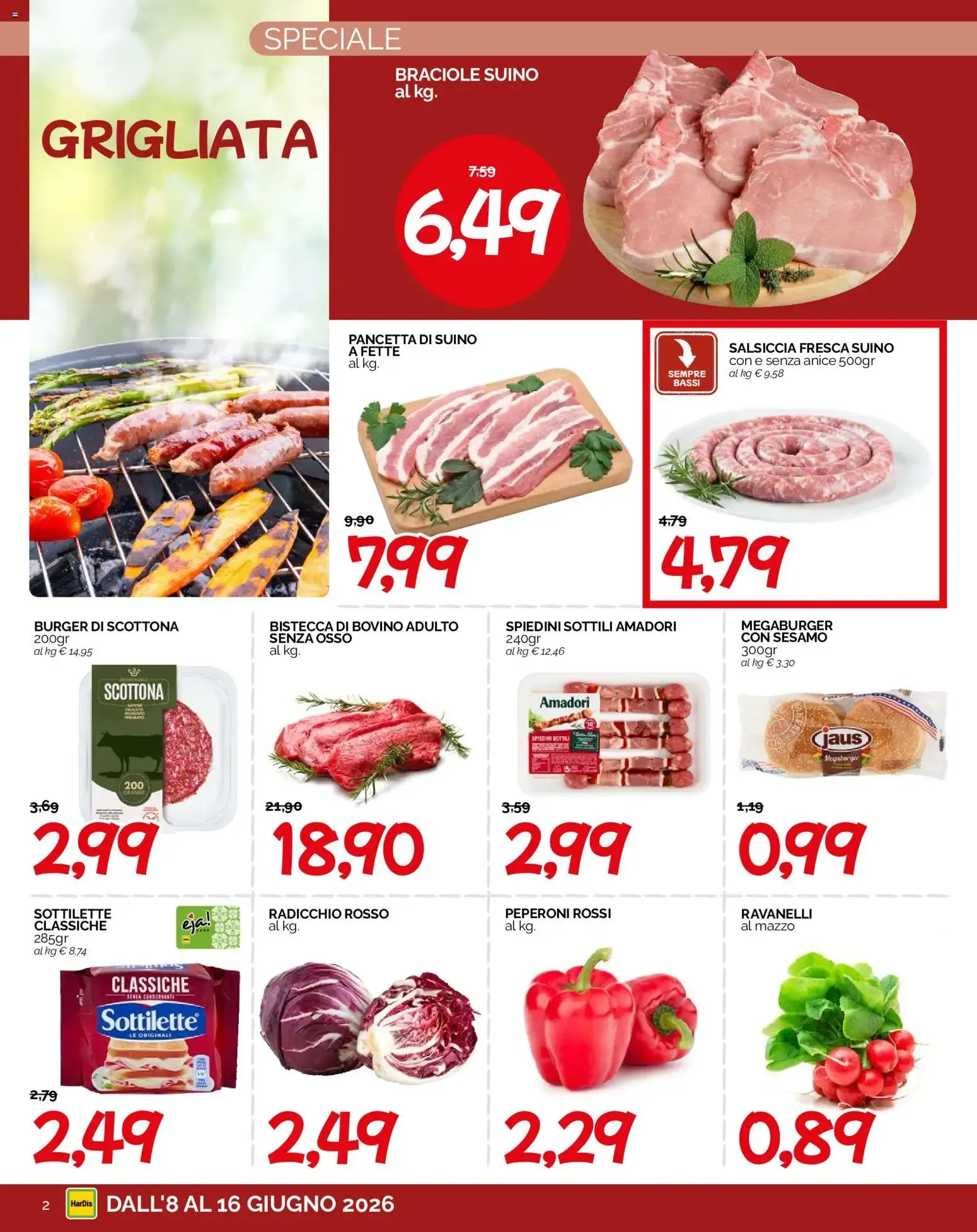 HarDis volantino dal 08/06/2026 - online Offerte da 8 giugno a 16 giugno di 2026 - Pagina del volantino 2