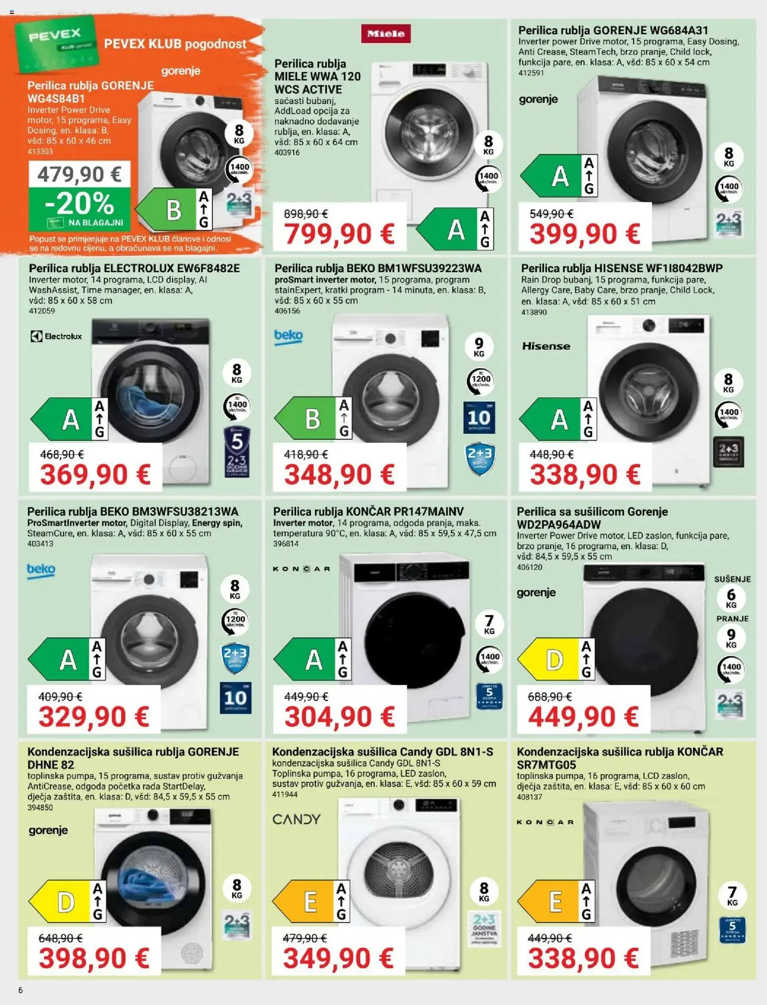 Katalog PEVEX Katalog od 24. rujna do 20. listopada 2026. - Pregled Stranica 6